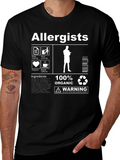 Allergists 100% Organic Graphic T-Shirt
