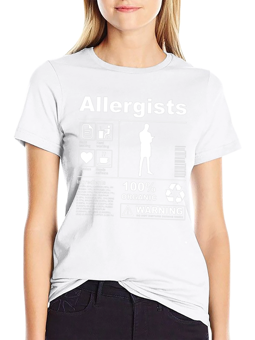 Allergists 100% Organic Graphic T-Shirt