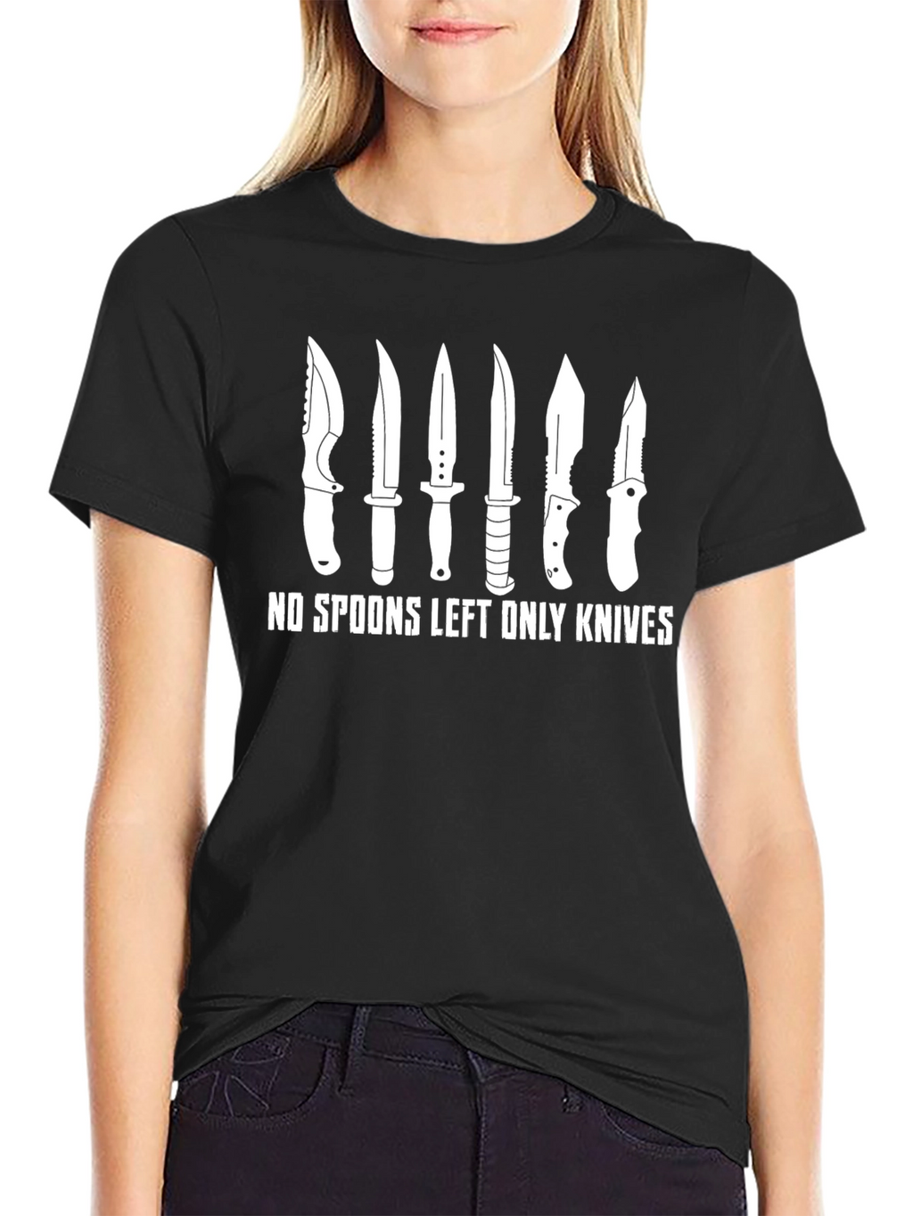 No Spoons Left Only Knives T-Shirt