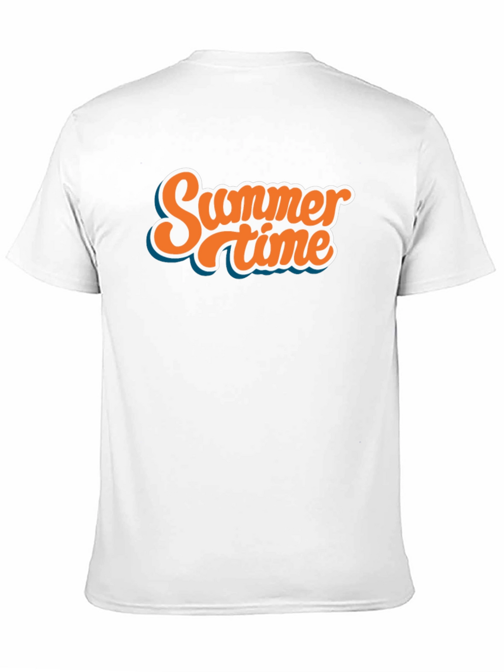 Summer Time Black T-Shirt