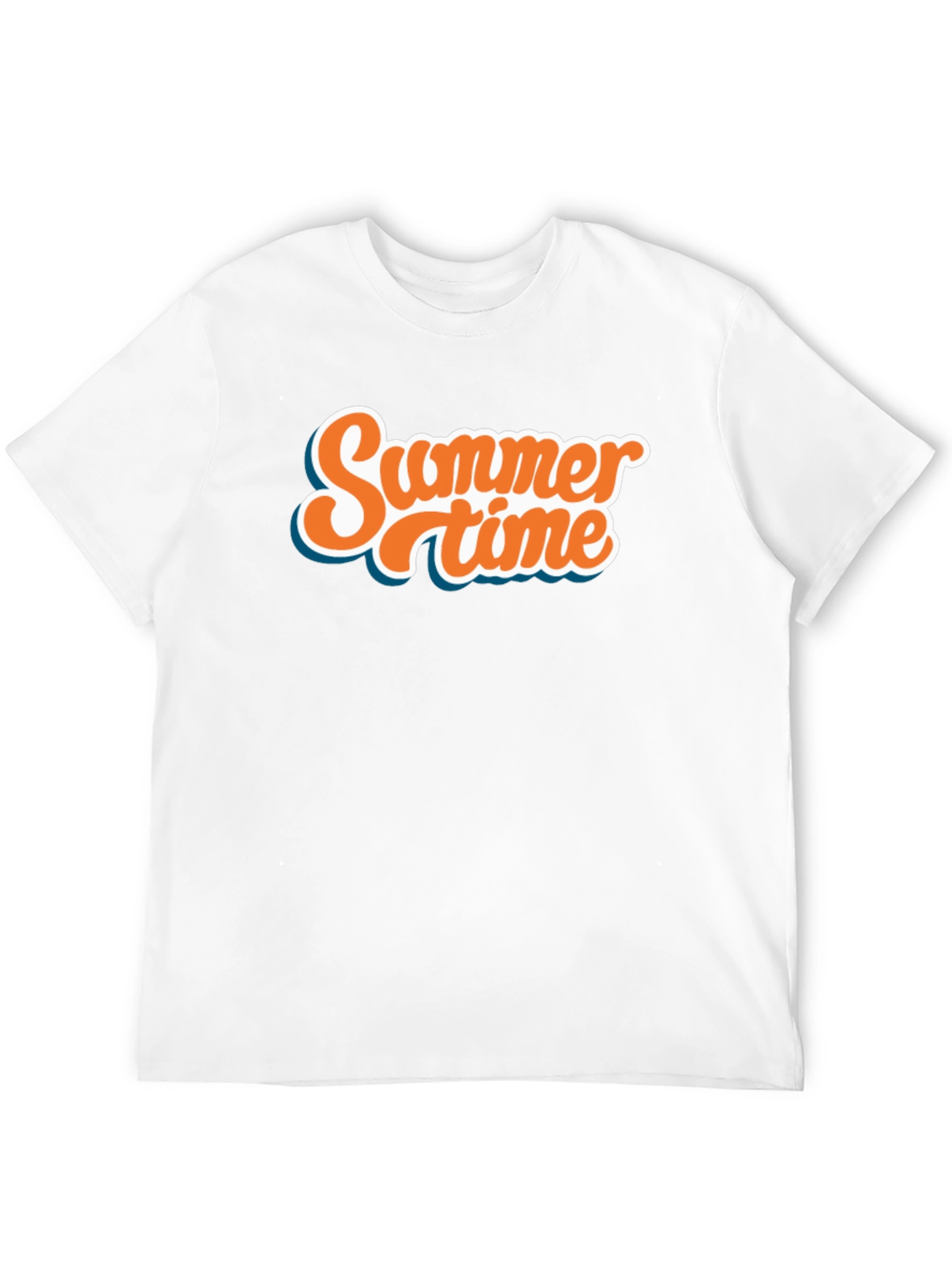Summer Time Black T-Shirt