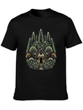 Nature Cabin Graphic T-Shirt - Unisex Style