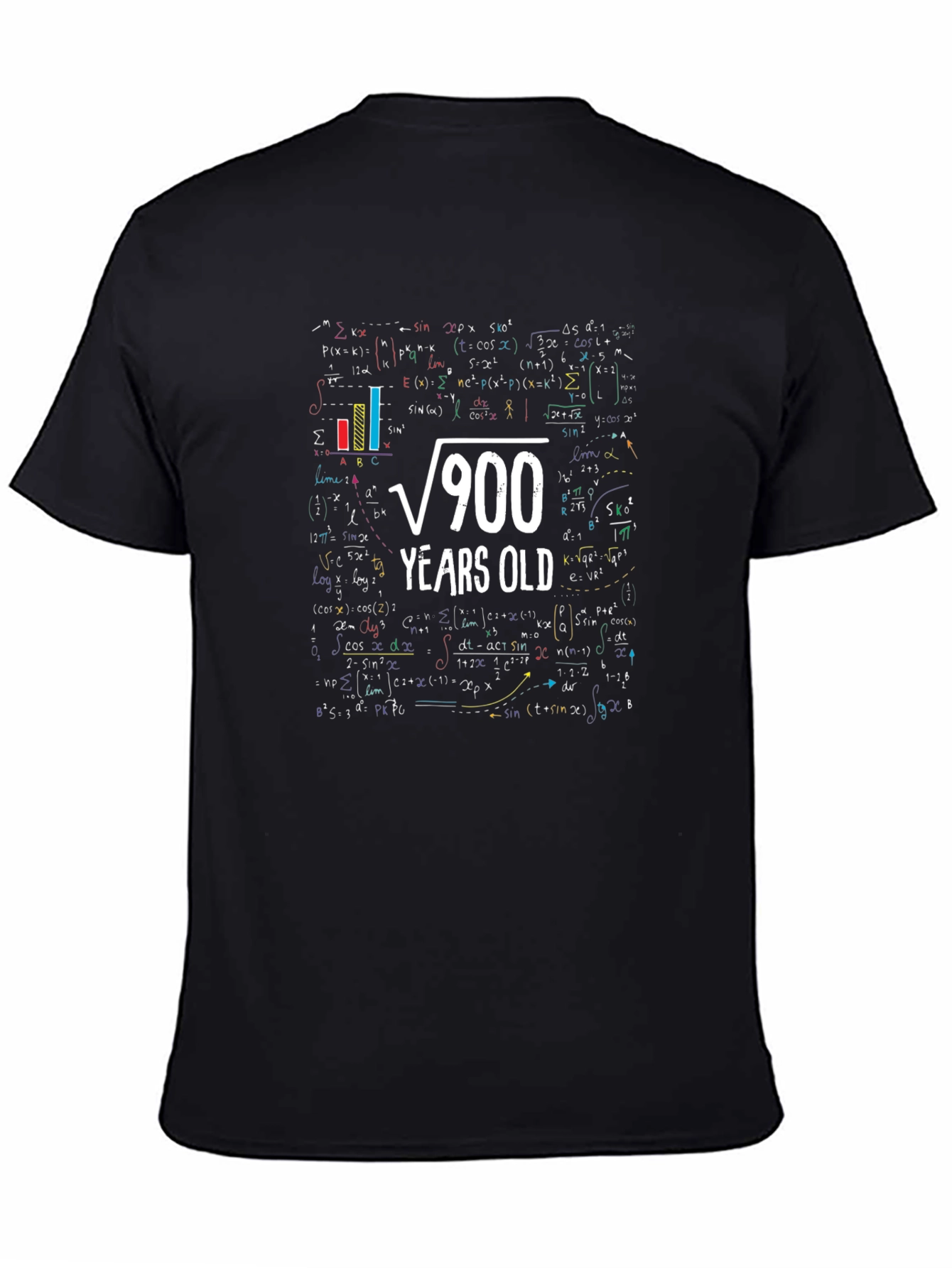 Funny Math T-Shirt: Square Root of 900 - 30 Years Old