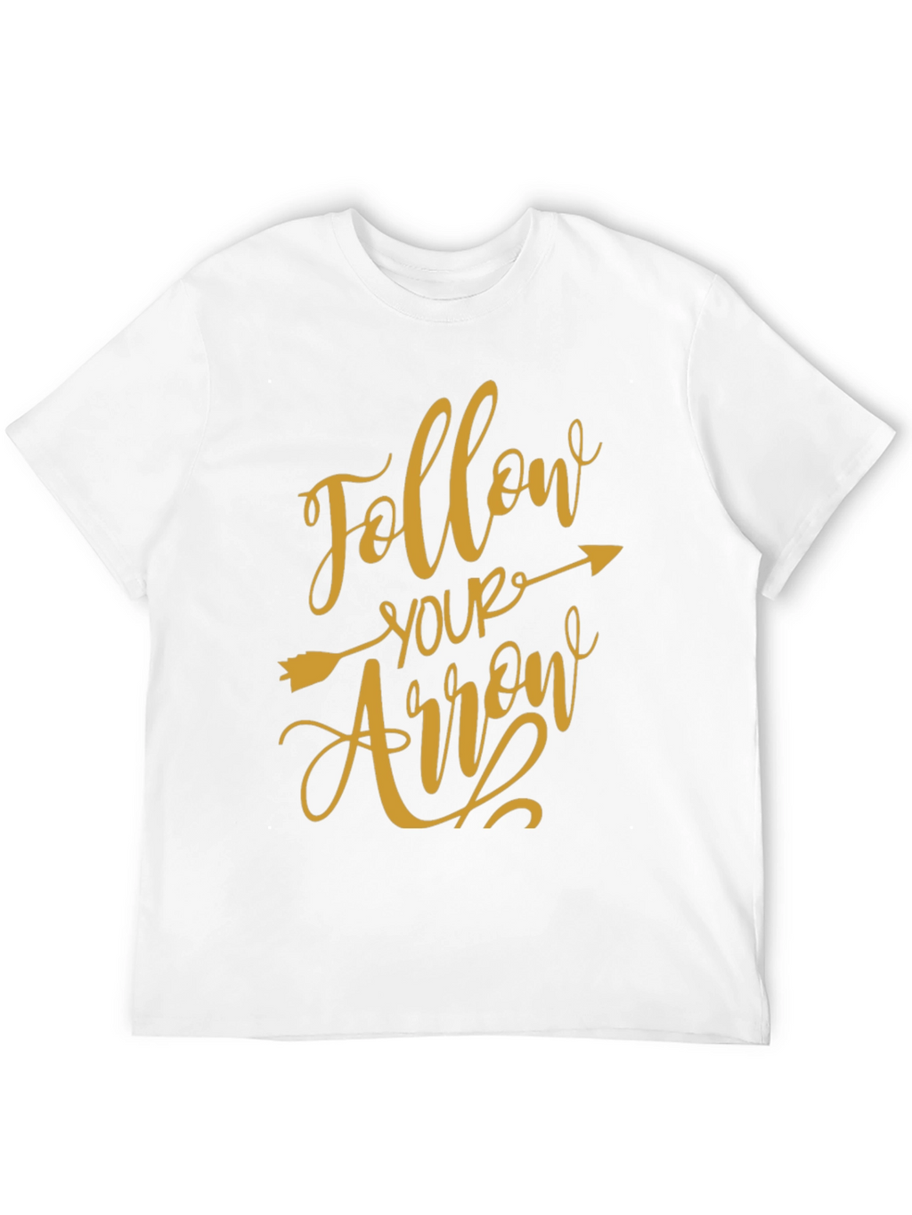 Follow Your Arrow Graphic Tee - Stylish & Motivational
