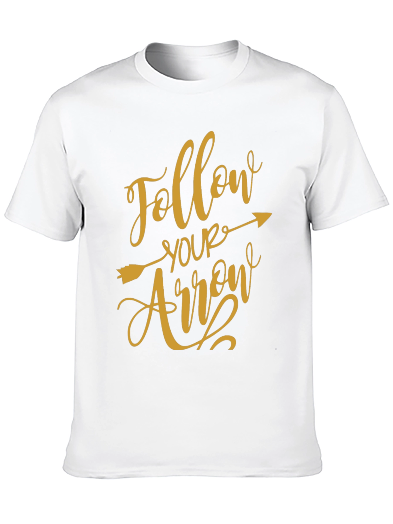 Follow Your Arrow Graphic Tee - Stylish & Motivational