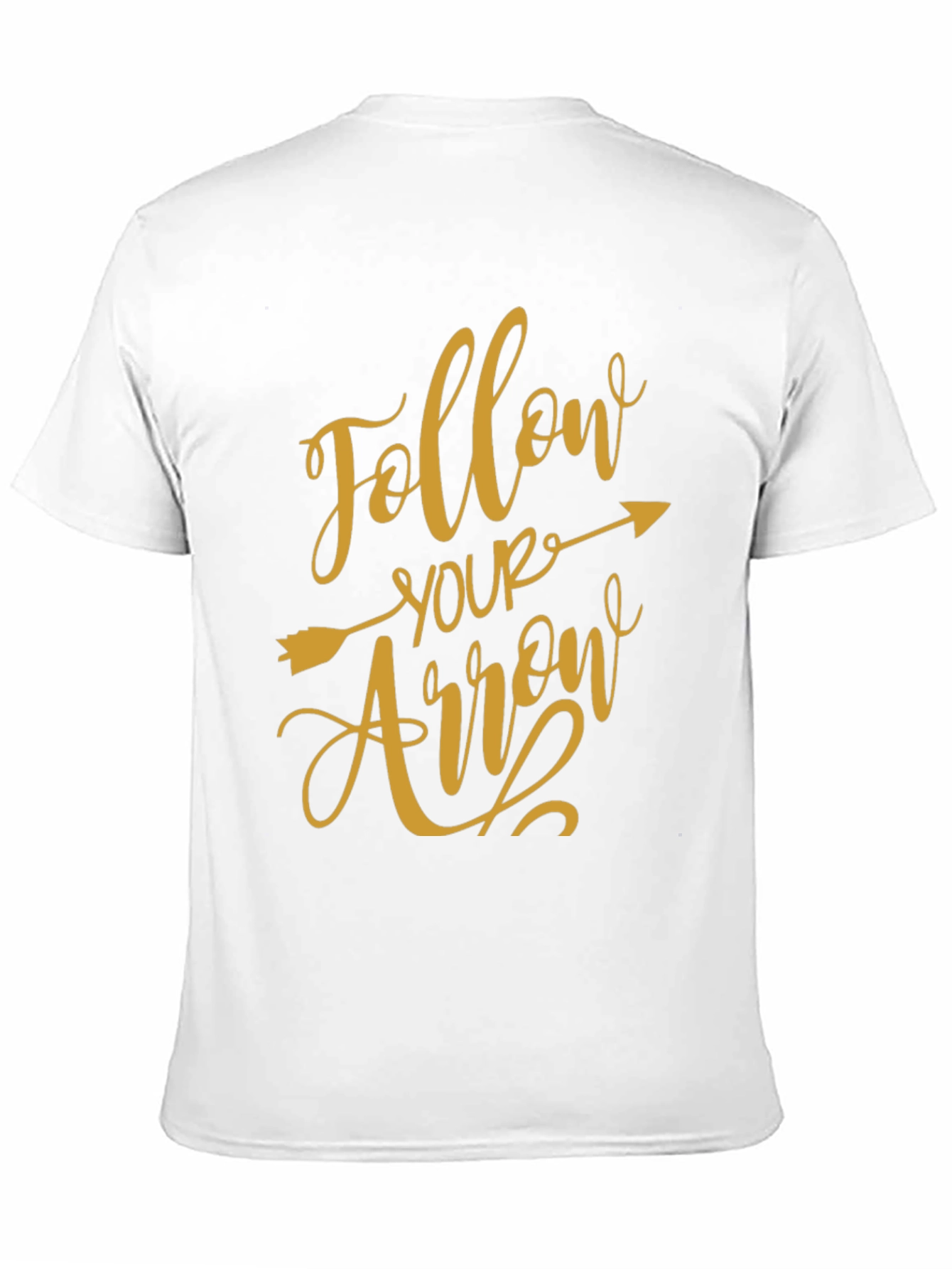 Follow Your Arrow Graphic Tee - Stylish & Motivational