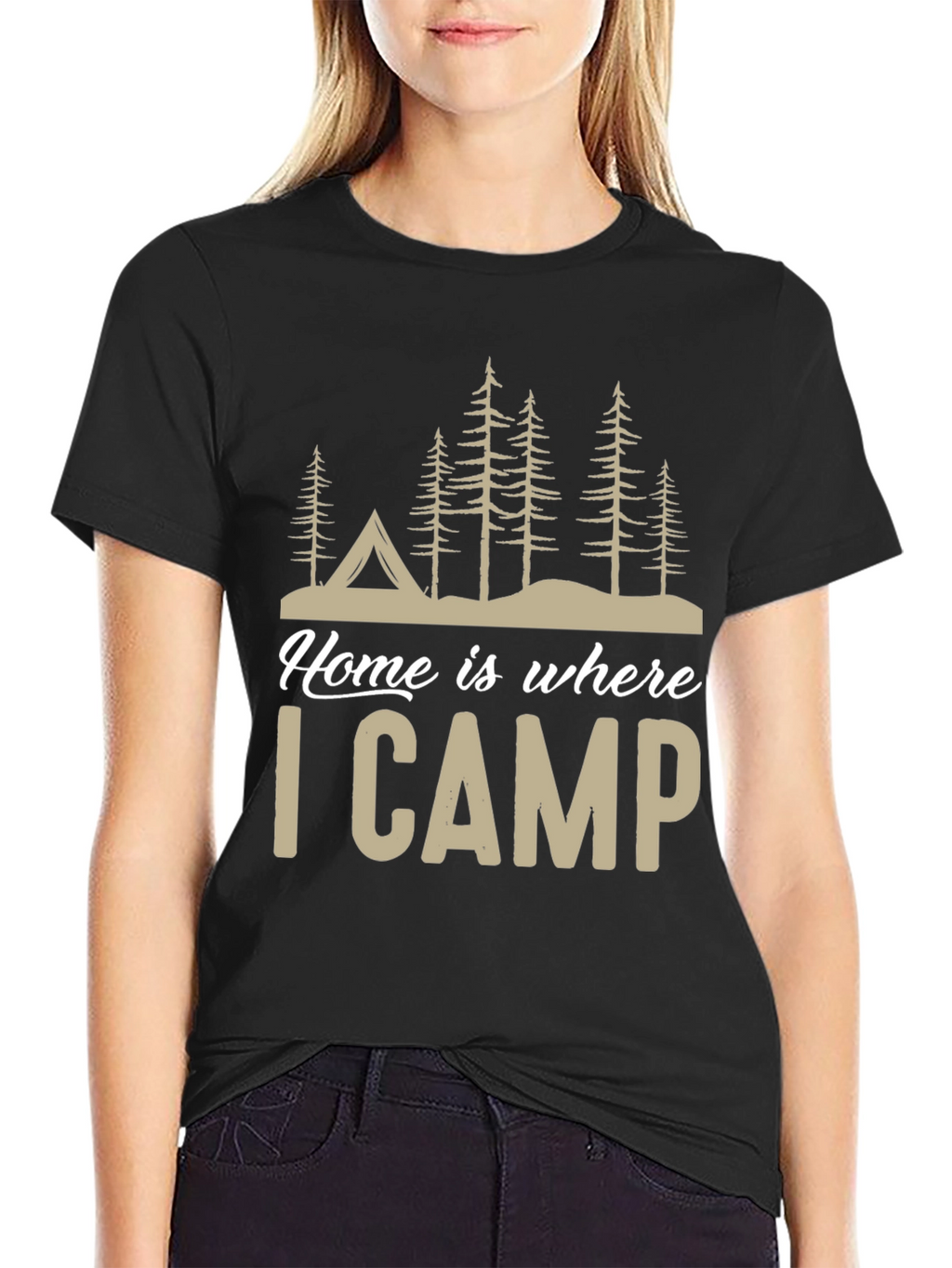 Home Is Where I Camp T-Shirt