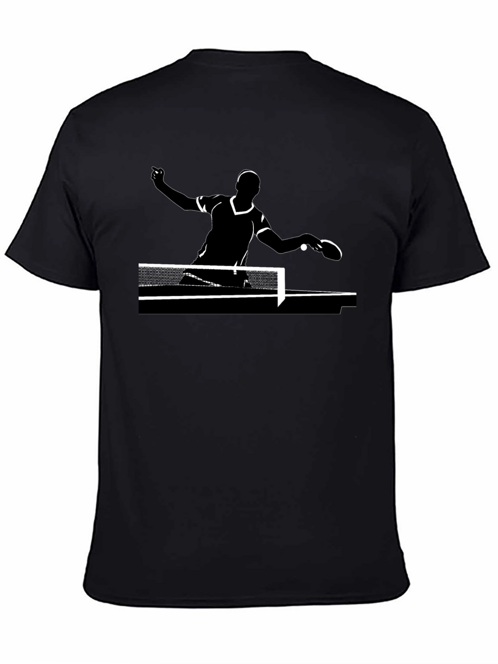 Table Tennis Player Graphic T-Shirt