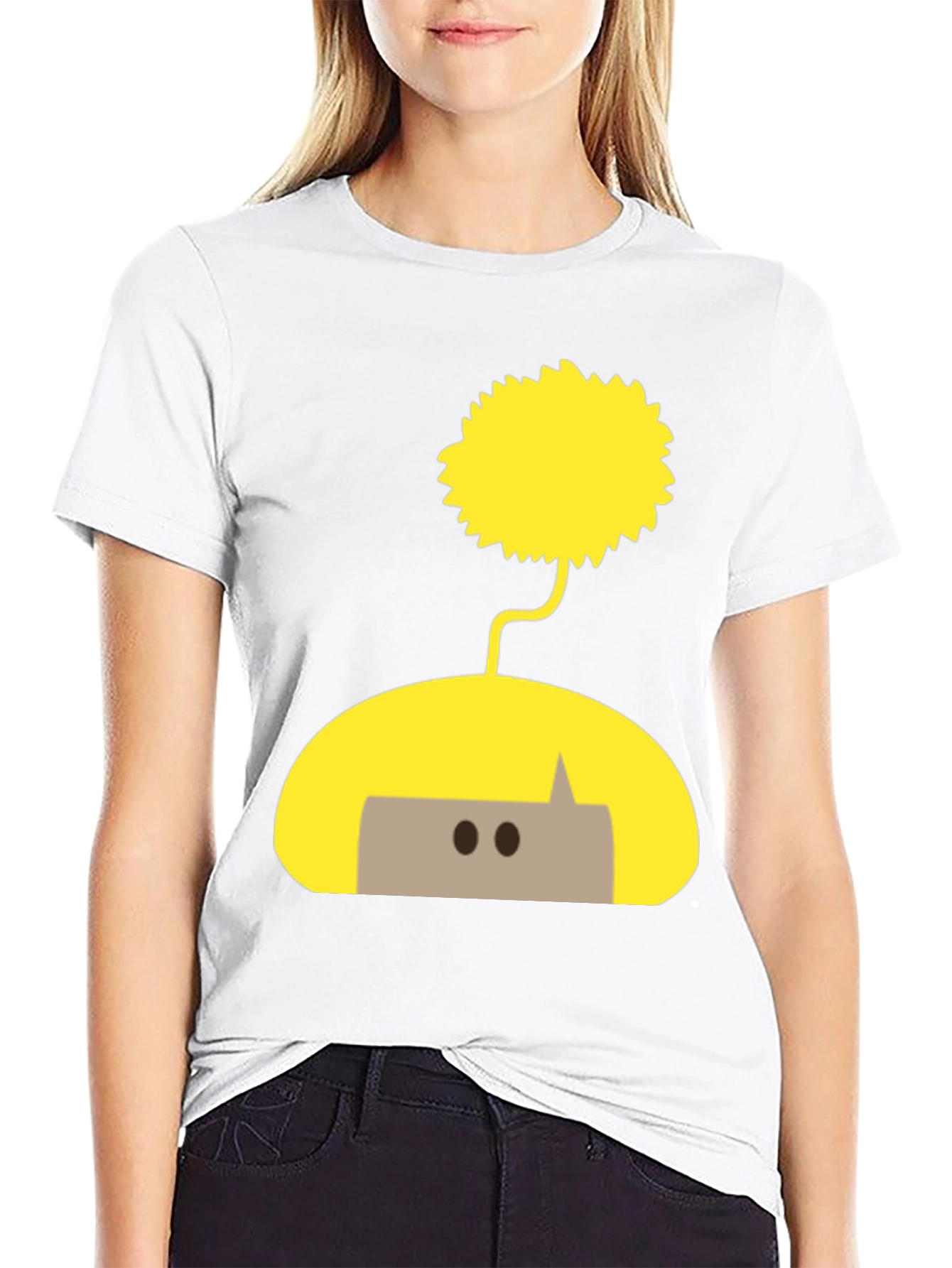 Whimsical Doodle T-Shirt - Unisex Black Tee