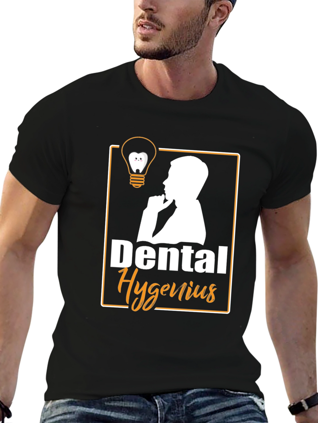 Dental Hygenius T-Shirt - Humorous Dental Hygienist Tee