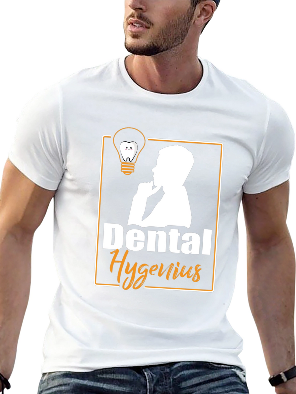 Dental Hygenius T-Shirt - Humorous Dental Hygienist Tee