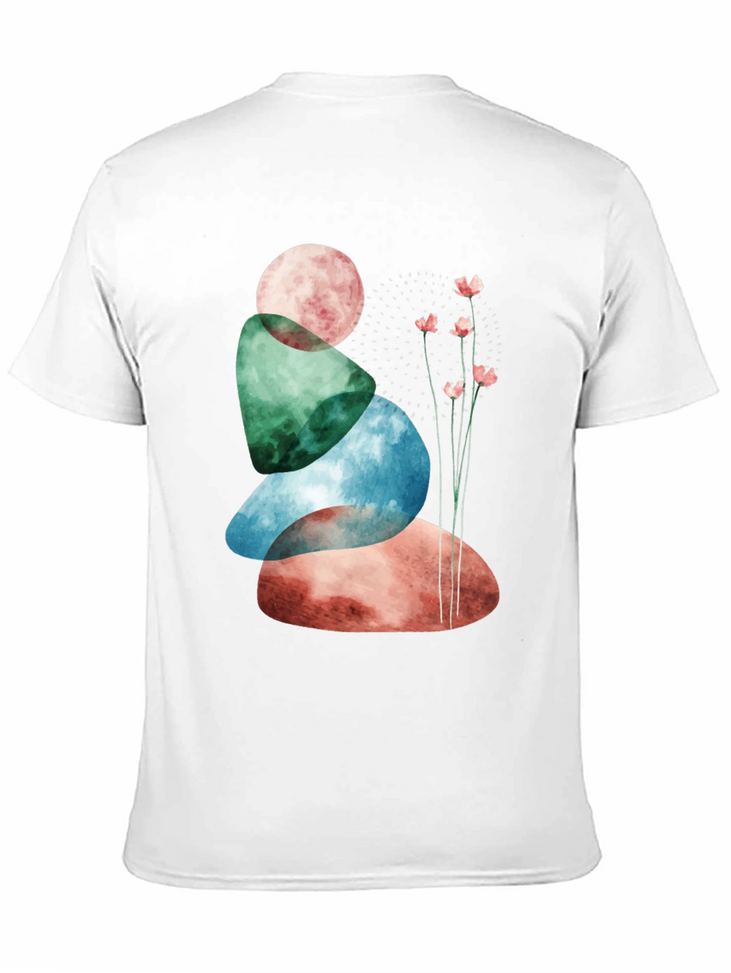 Zen Stone Stack T-Shirt - Relaxed Fit