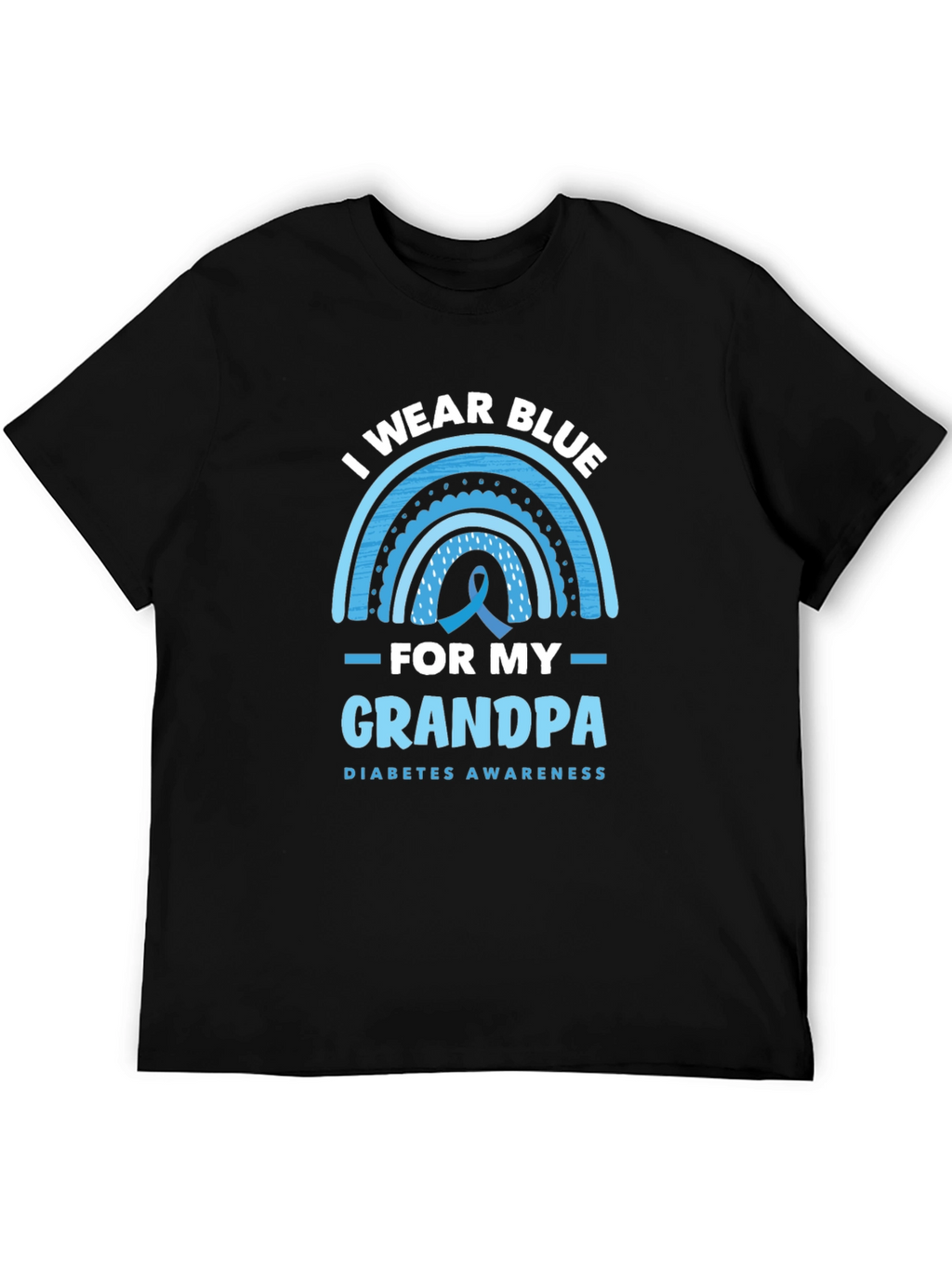I Wear Blue for My Grandpa T-Shirt