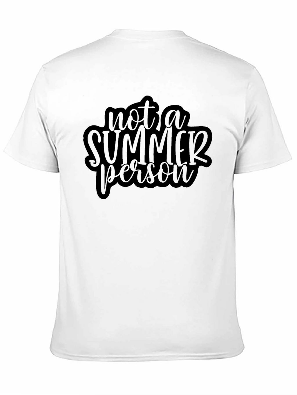 Not A Summer Person Graphic T-Shirt