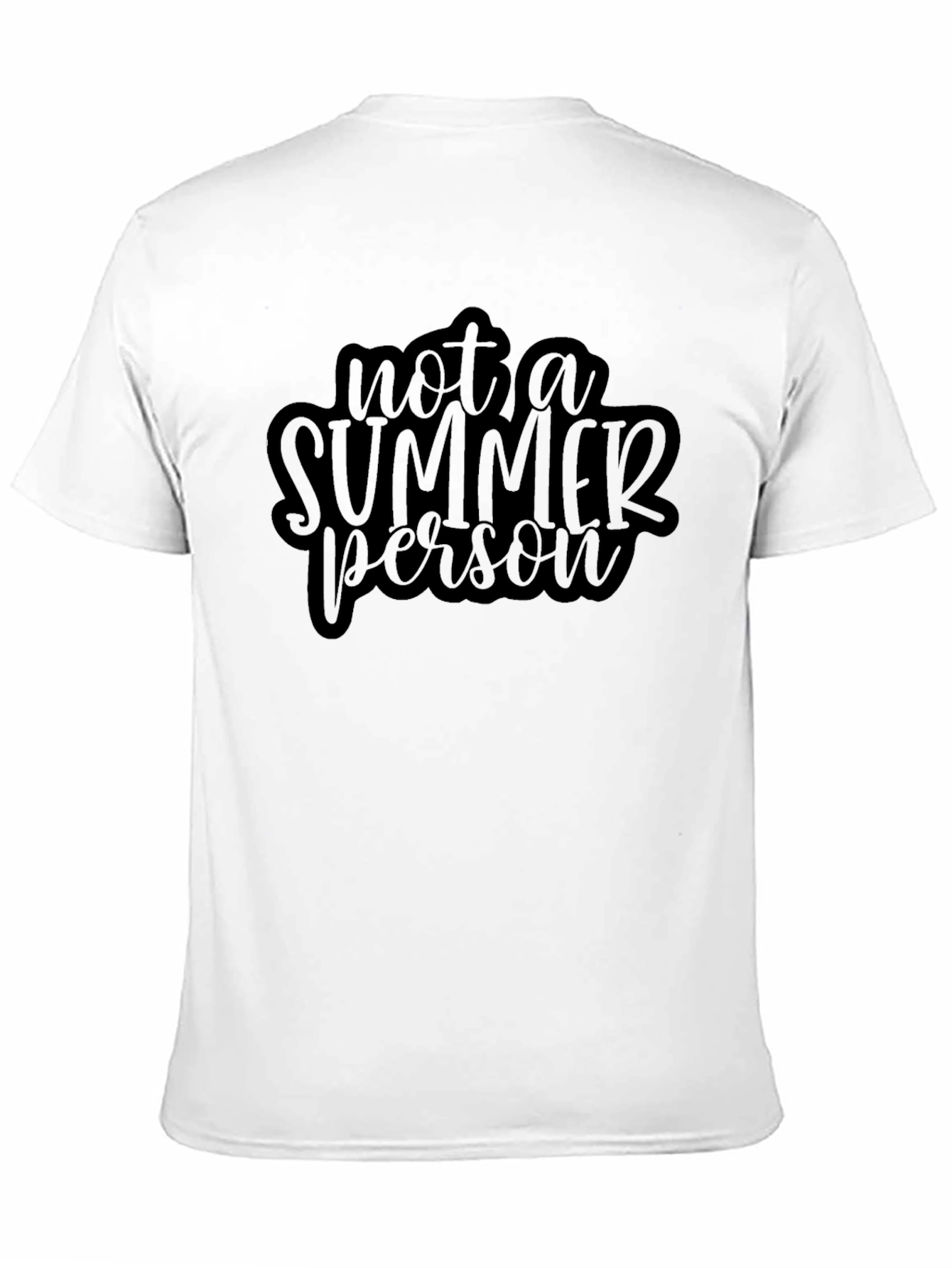 Not A Summer Person Graphic T-Shirt