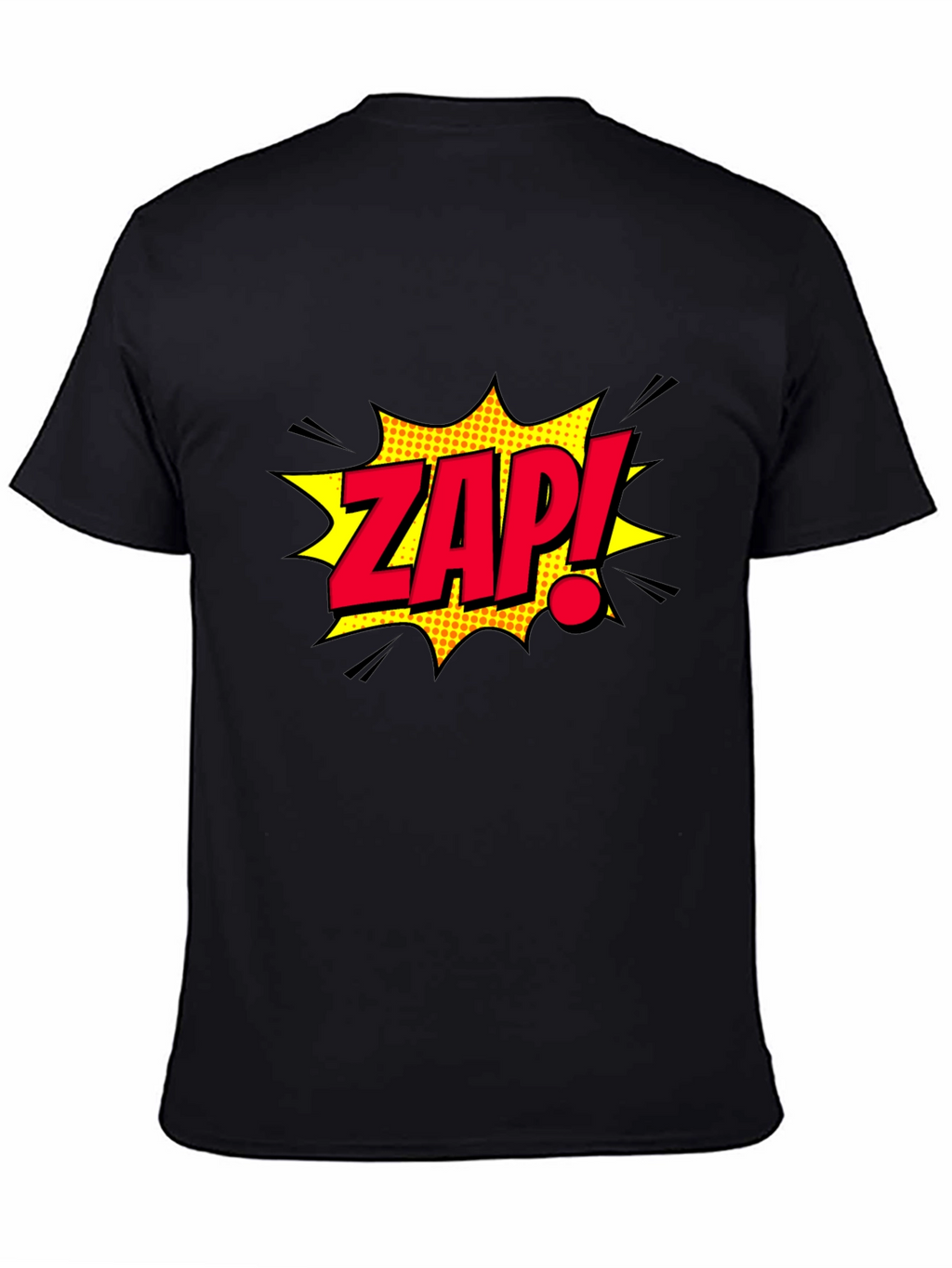 ZAP! Comic Book Style Graphic T-Shirt