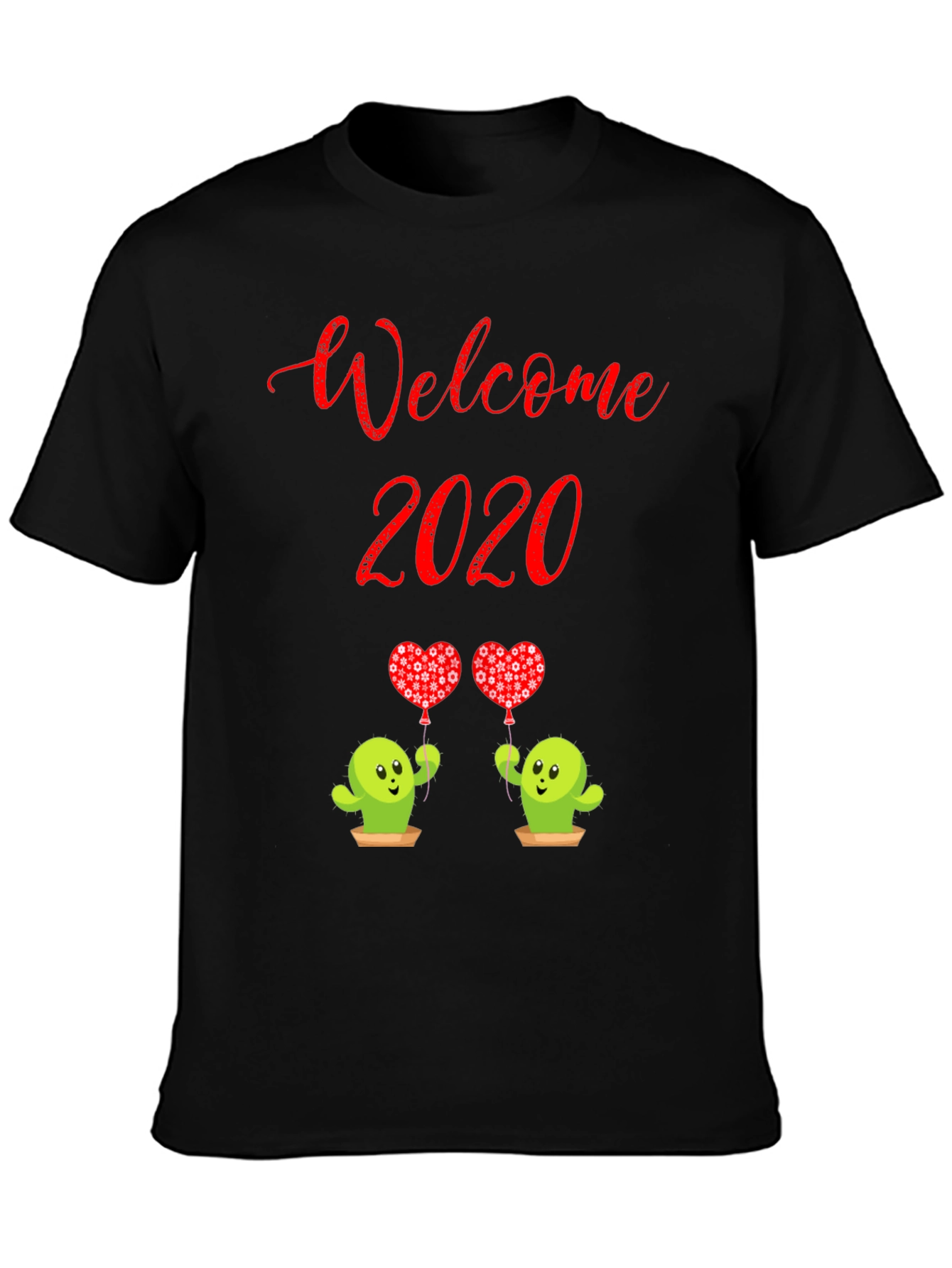 Welcome 2020 Cactus T-Shirt