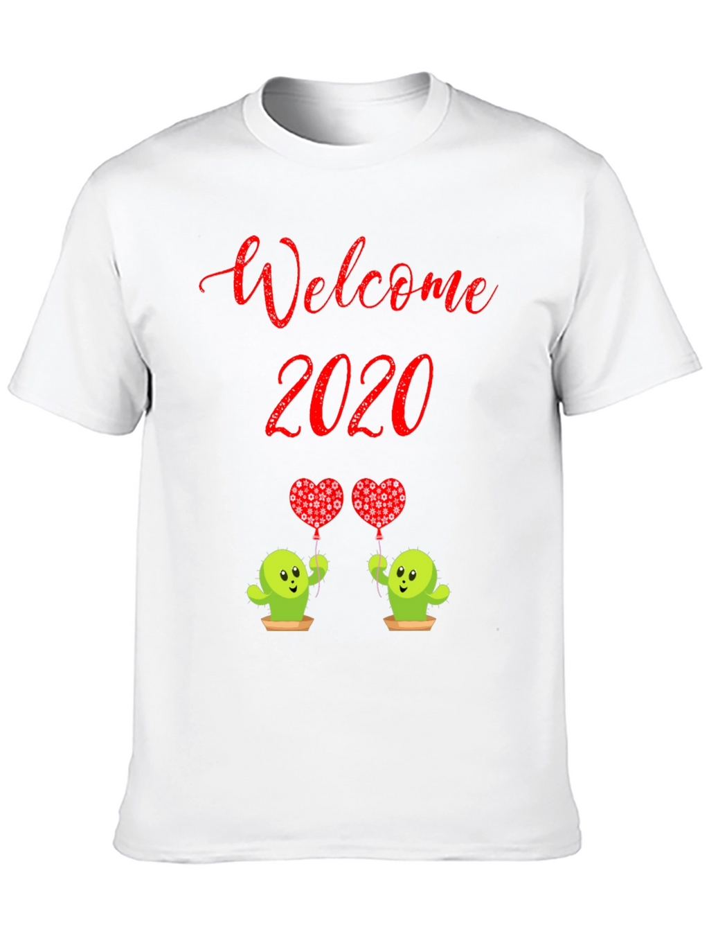 Welcome 2020 Cactus T-Shirt