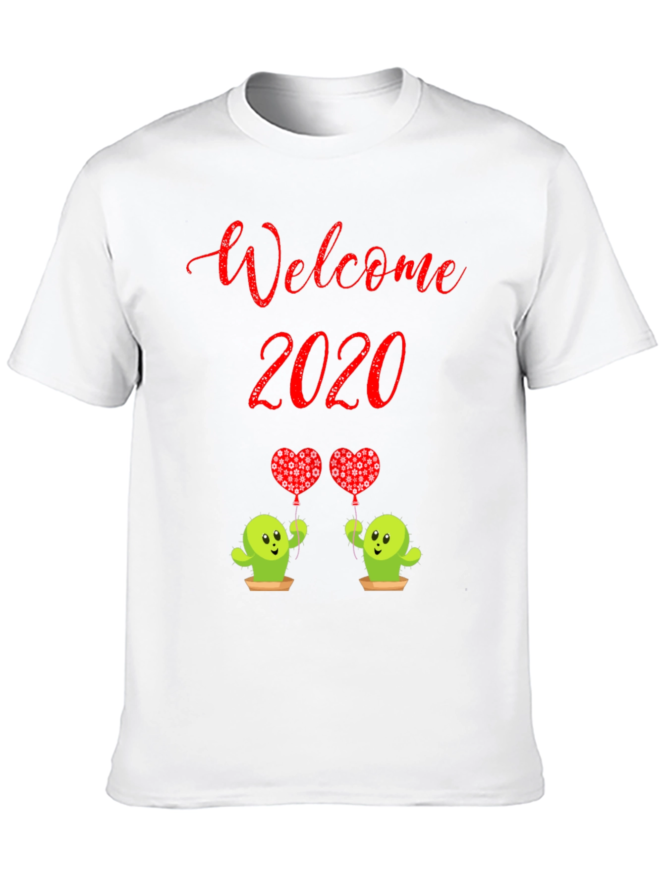 Welcome 2020 Cactus T-Shirt
