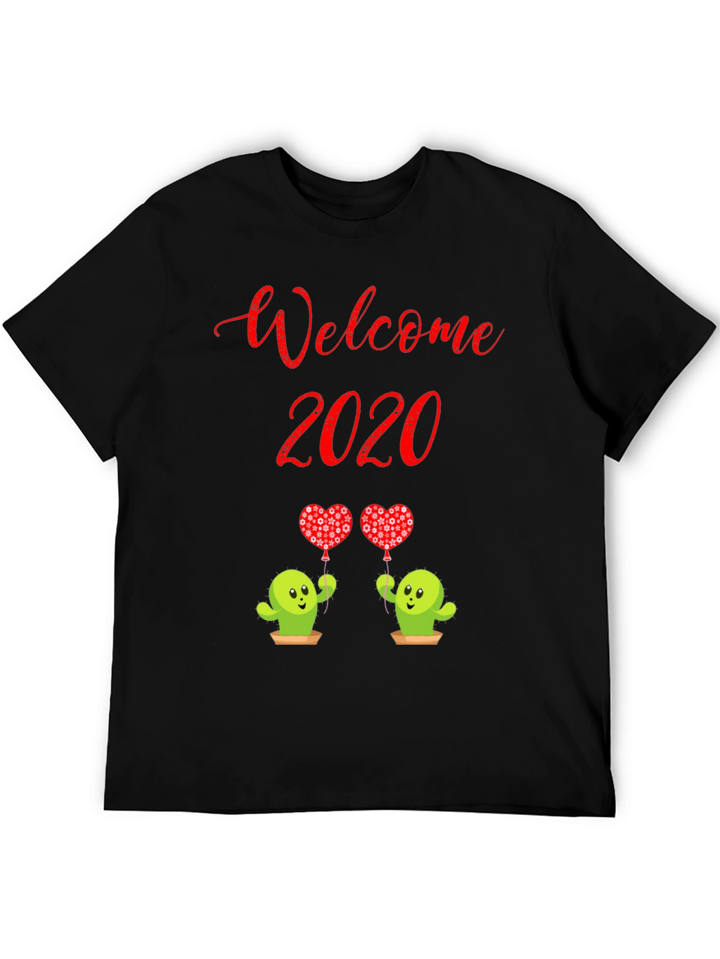 Welcome 2020 Cactus T-Shirt