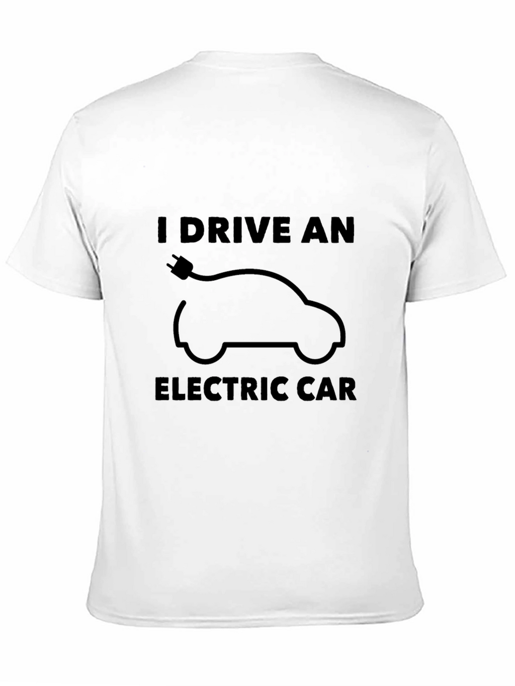 I Drive an Electric Car T-Shirt - Eco-Friendly Tee