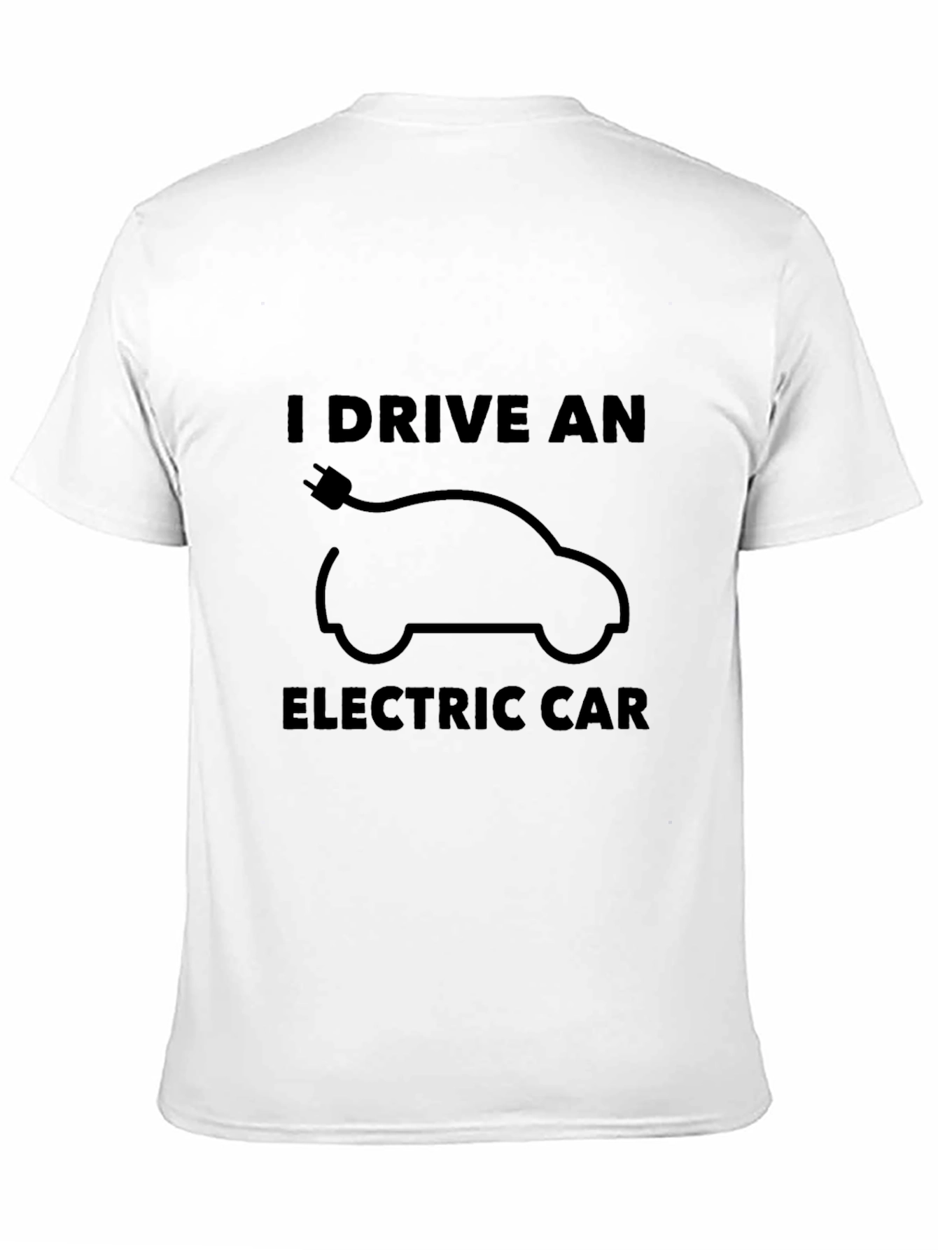 I Drive an Electric Car T-Shirt - Eco-Friendly Tee