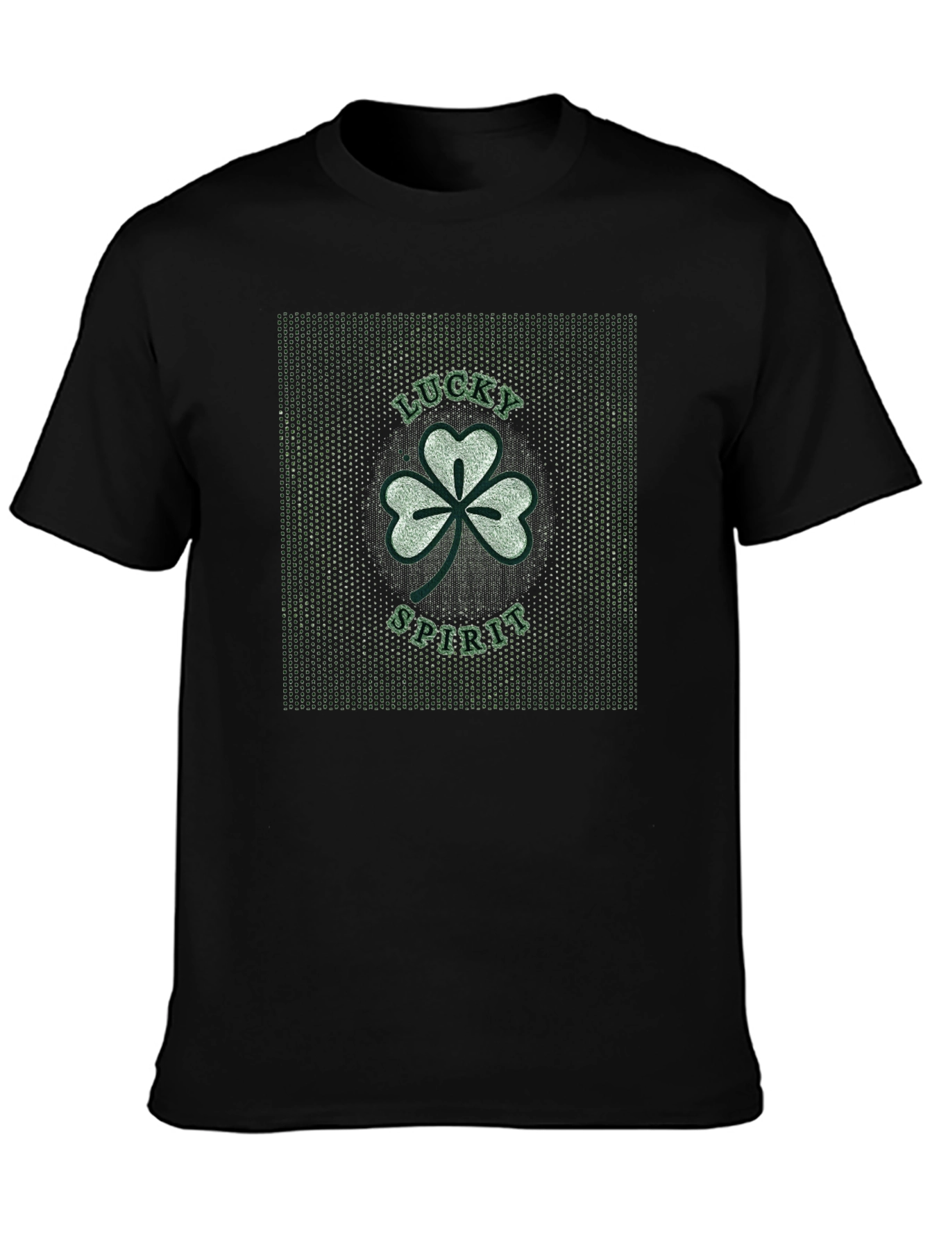 Lucky Spirit Shamrock Graphic T-Shirt
