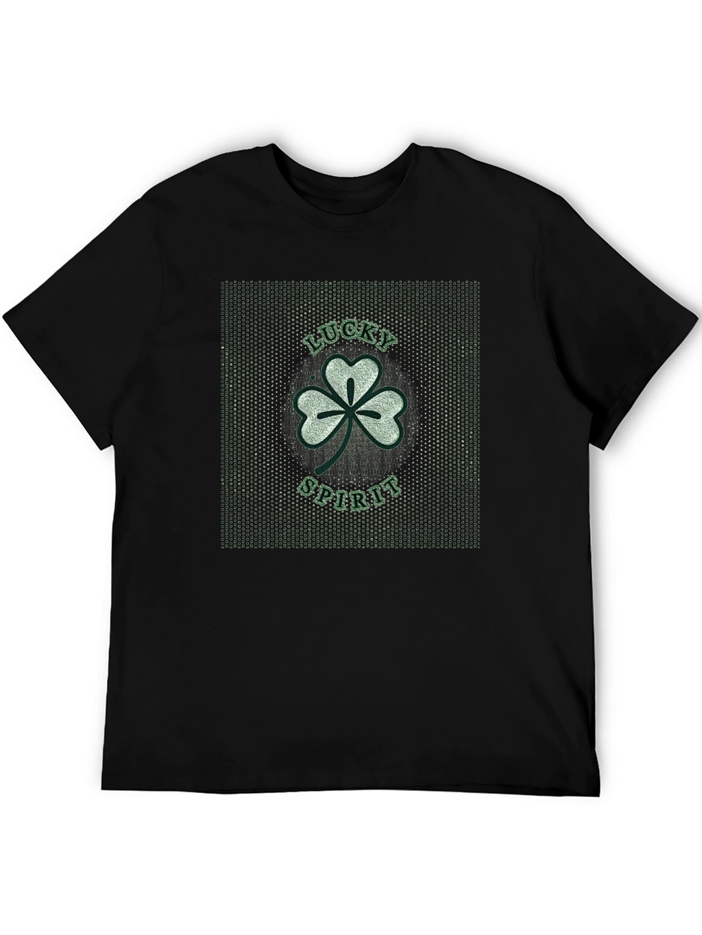 Lucky Spirit Shamrock Graphic T-Shirt