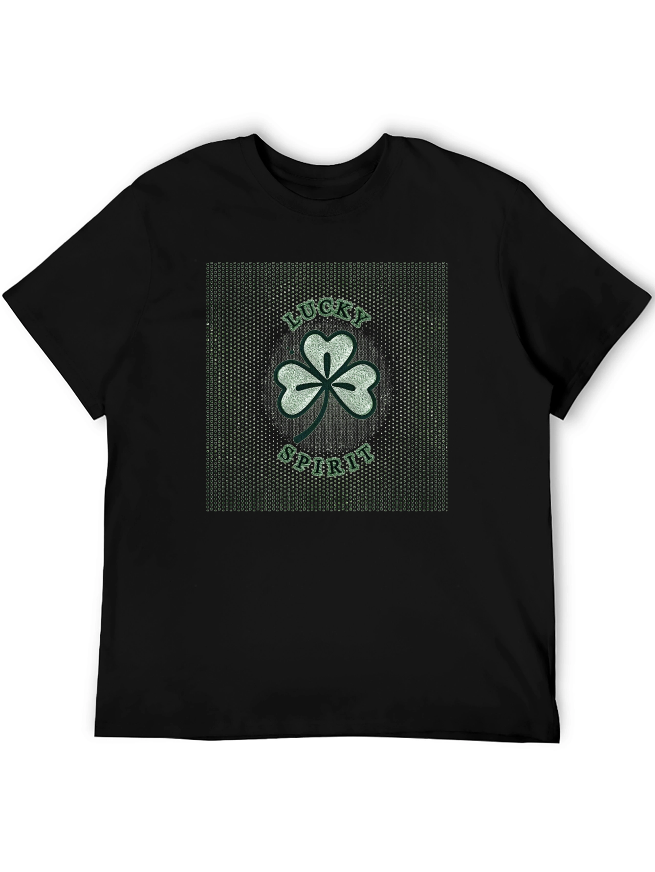 Lucky Spirit Shamrock Graphic T-Shirt