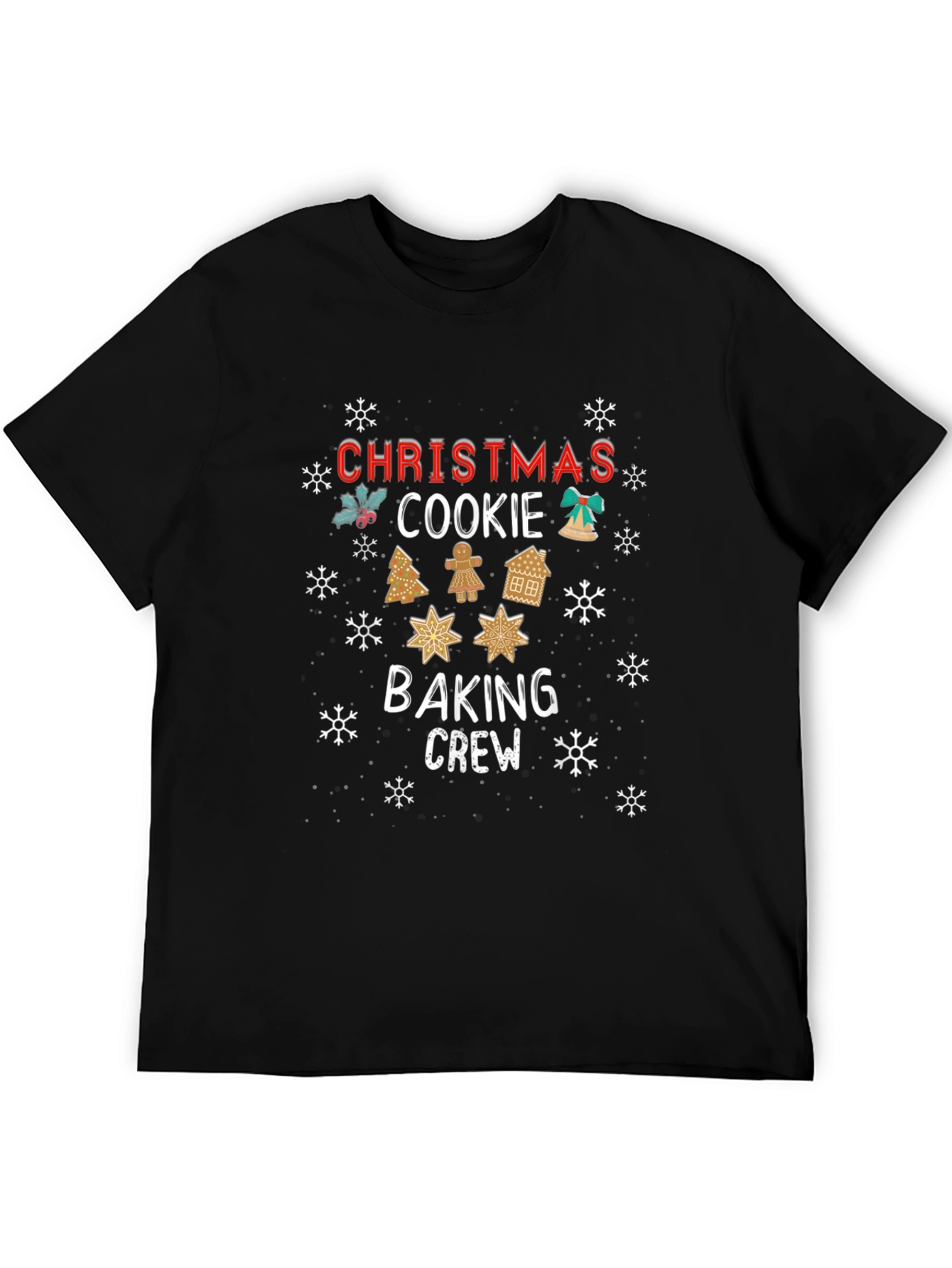 Christmas Cookie Baking Crew T-Shirt