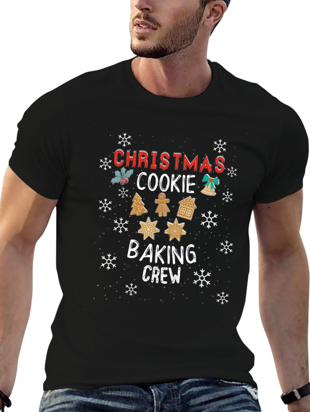Christmas Cookie Baking Crew T-Shirt