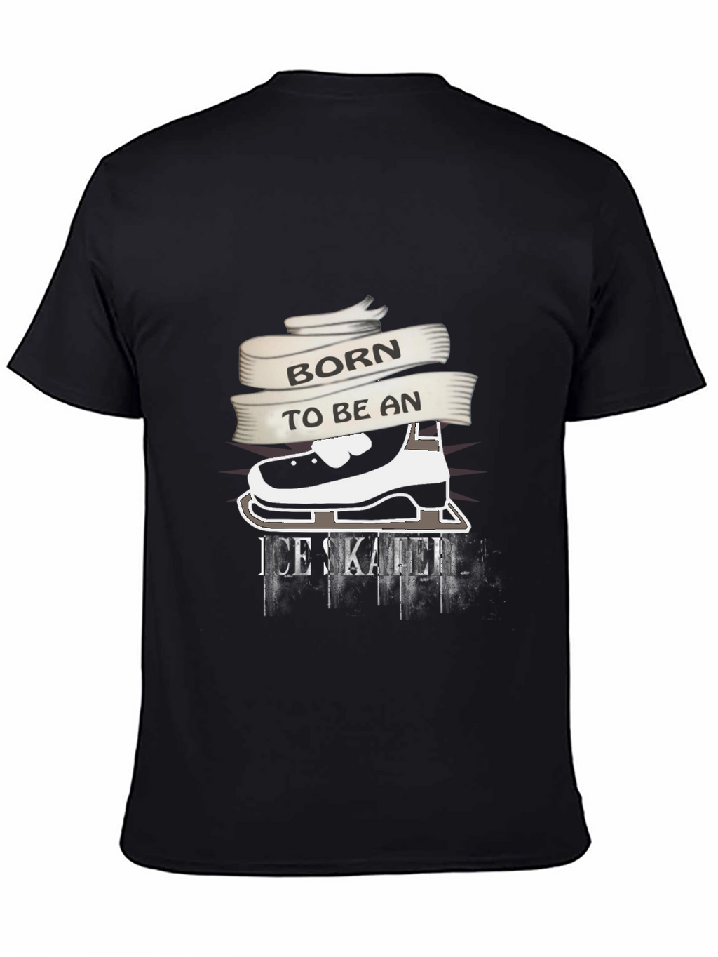 Born to Be An Ice Skater Graphic T-Shirt