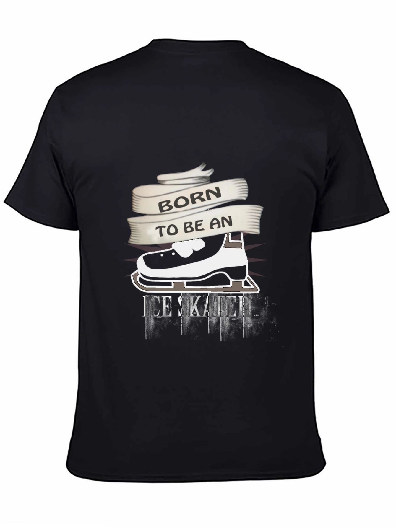 Born to Be An Ice Skater Graphic T-Shirt