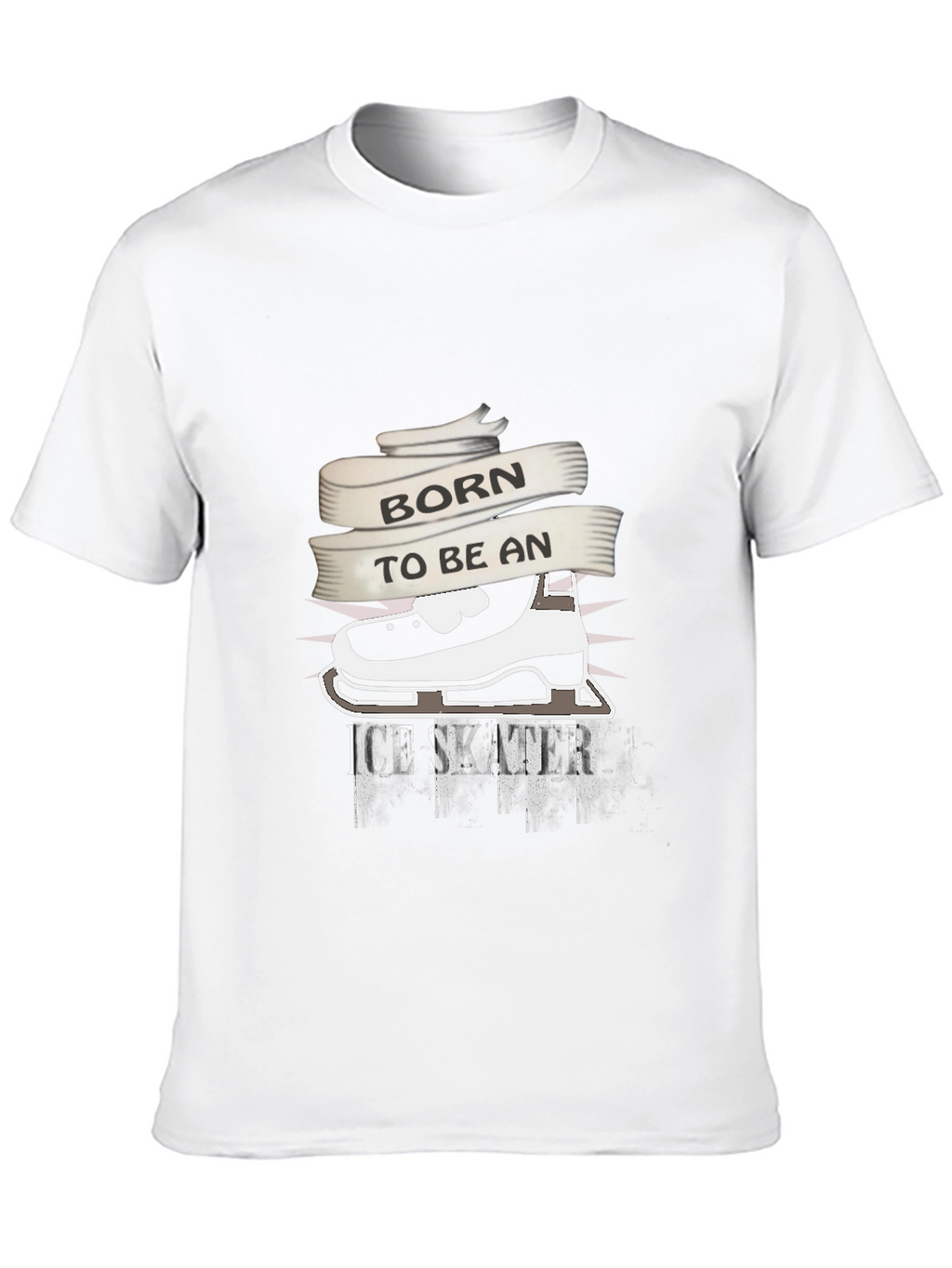 Born to Be An Ice Skater Graphic T-Shirt