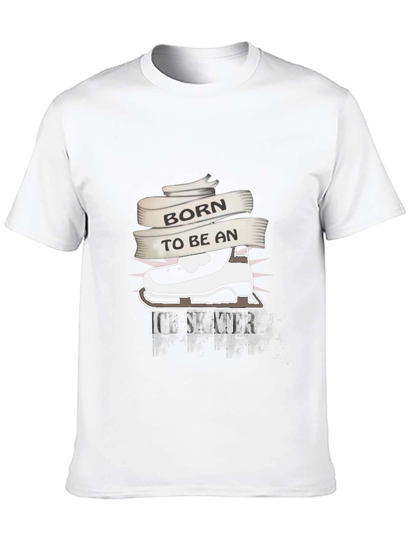 Born to Be An Ice Skater Graphic T-Shirt