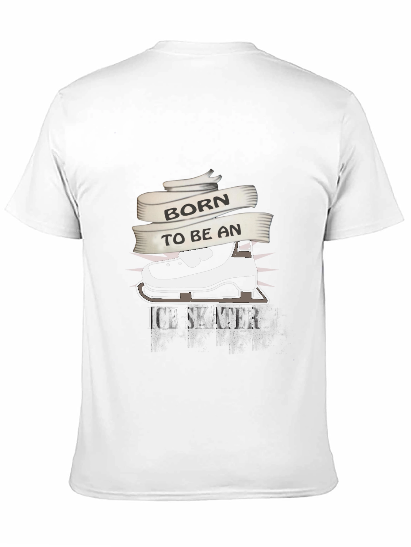 Born to Be An Ice Skater Graphic T-Shirt