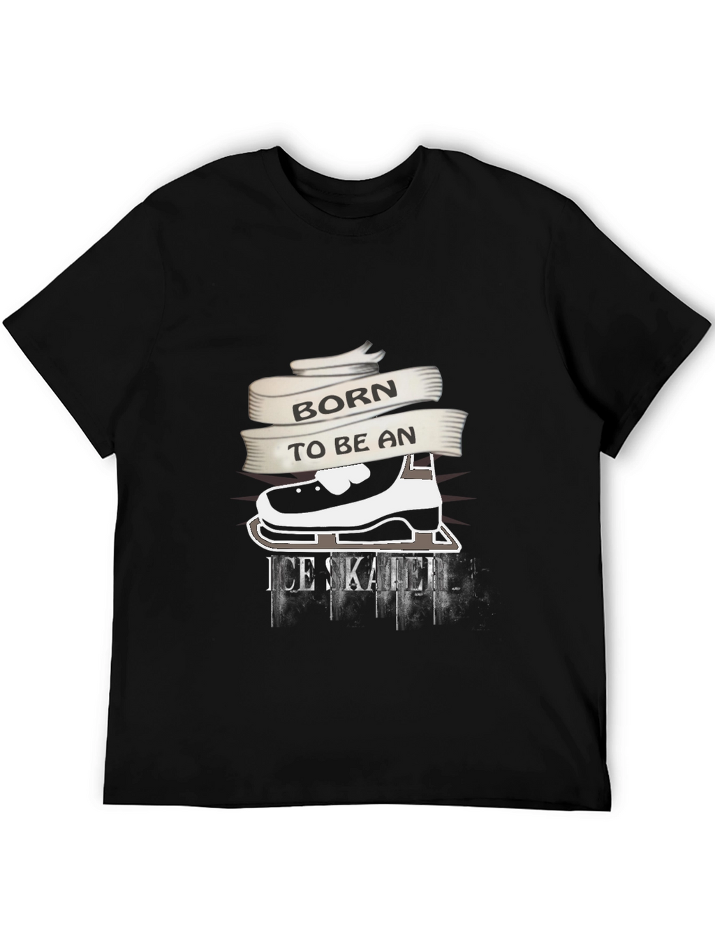 Born to Be An Ice Skater Graphic T-Shirt