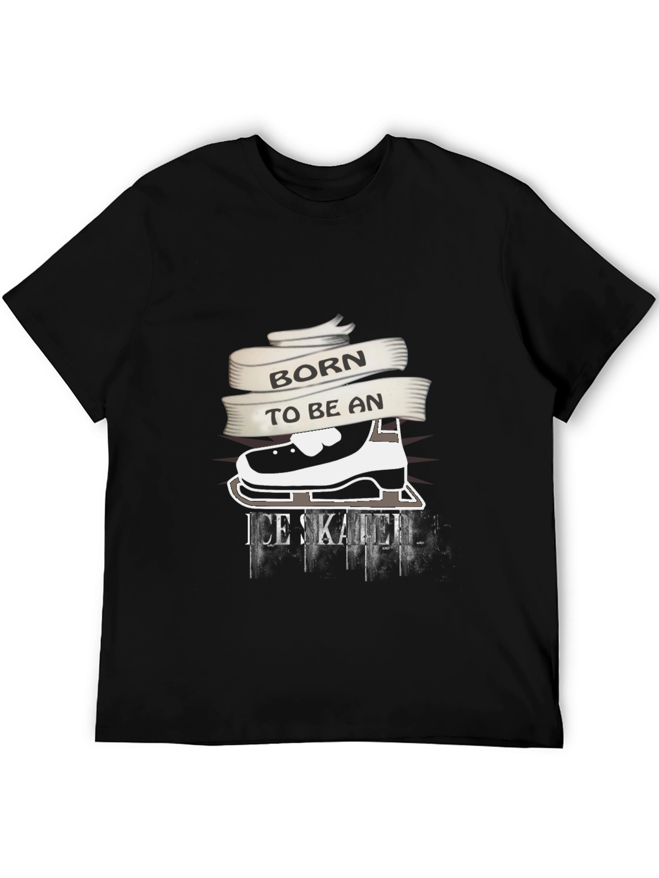 Born to Be An Ice Skater Graphic T-Shirt