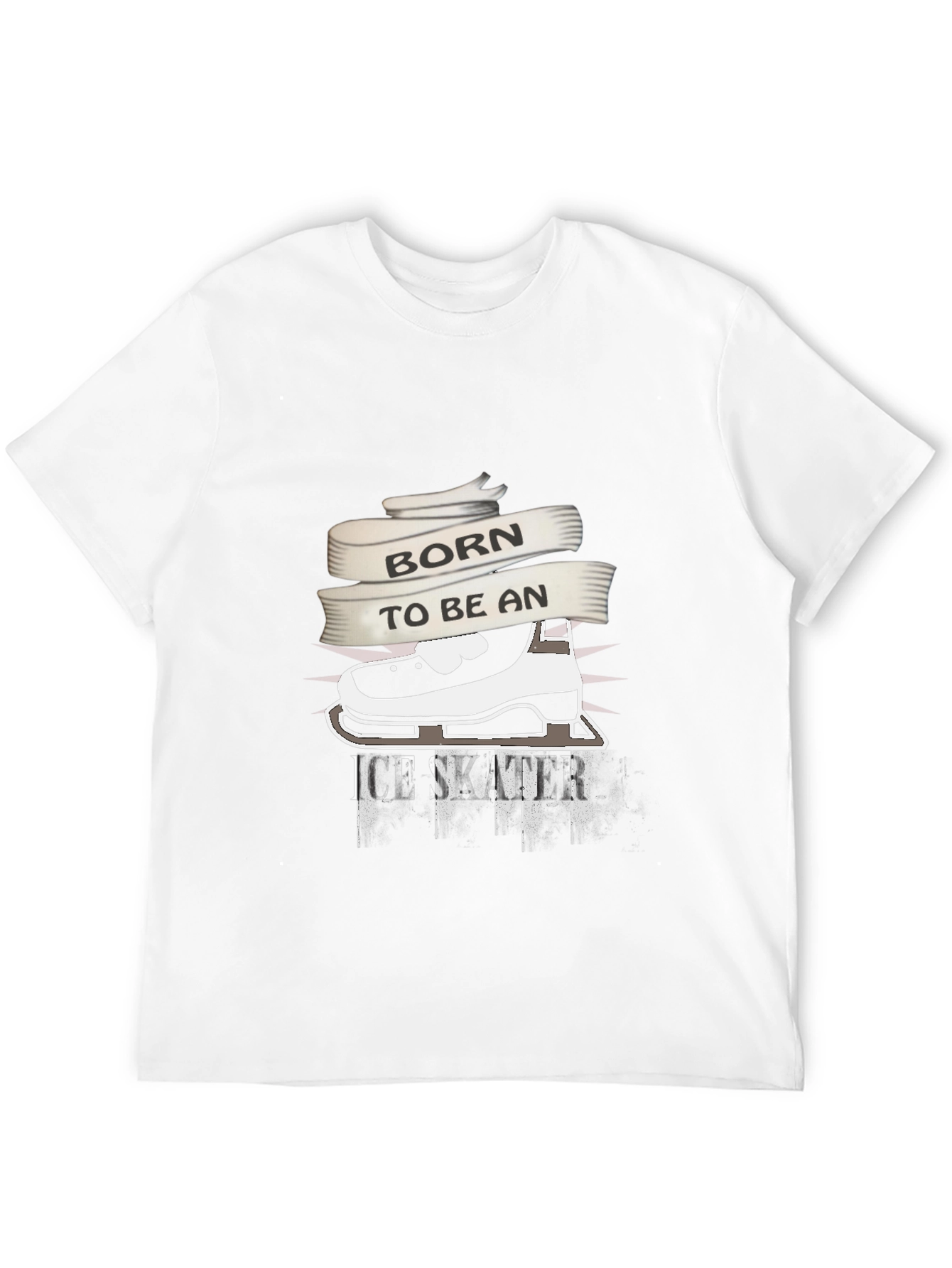 Born to Be An Ice Skater Graphic T-Shirt