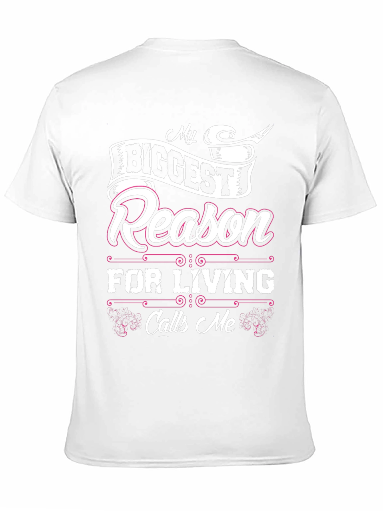My Biggest Reason for Living T-Shirt - Black