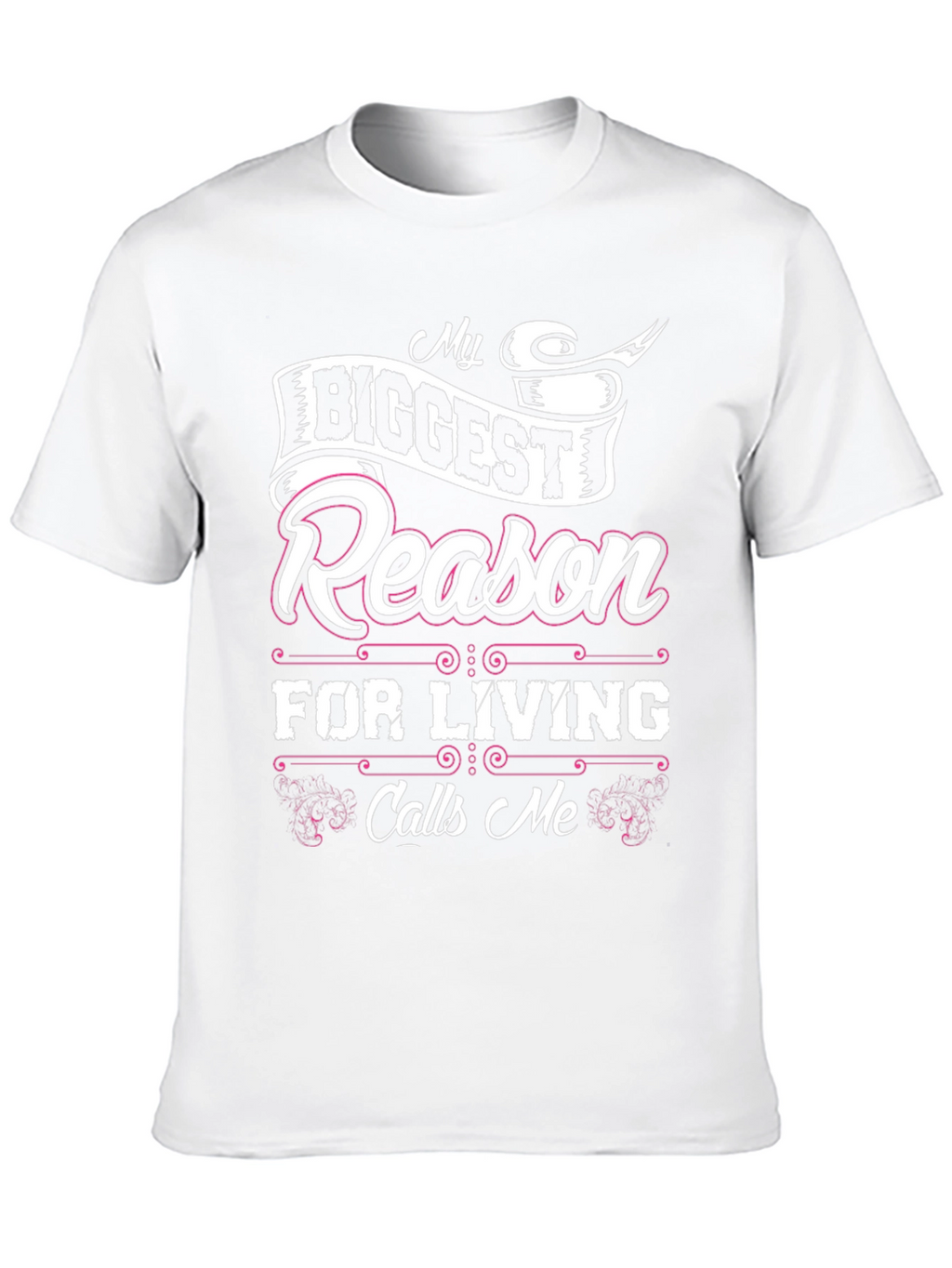 My Biggest Reason for Living T-Shirt - Black