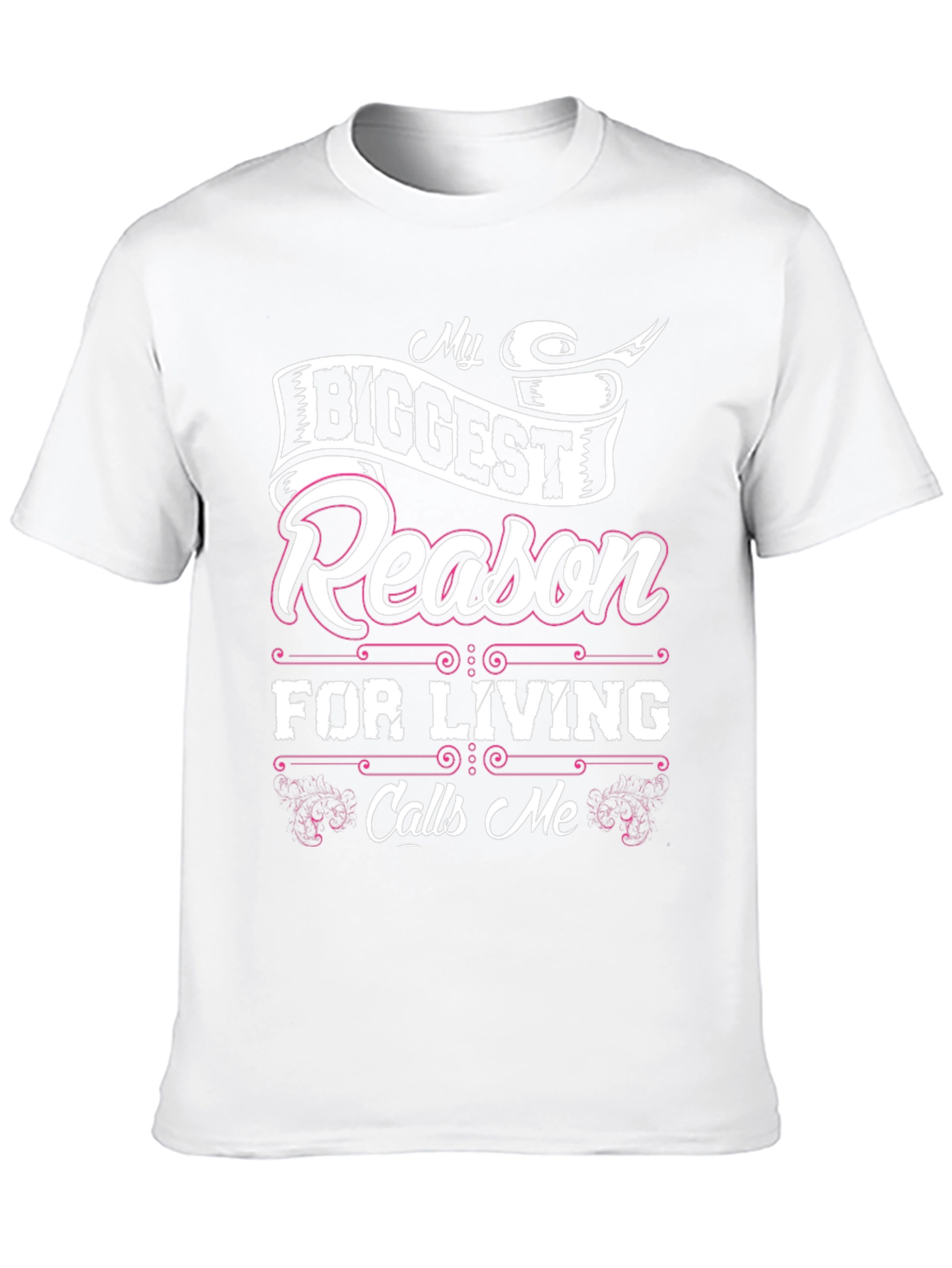 My Biggest Reason for Living T-Shirt - Black