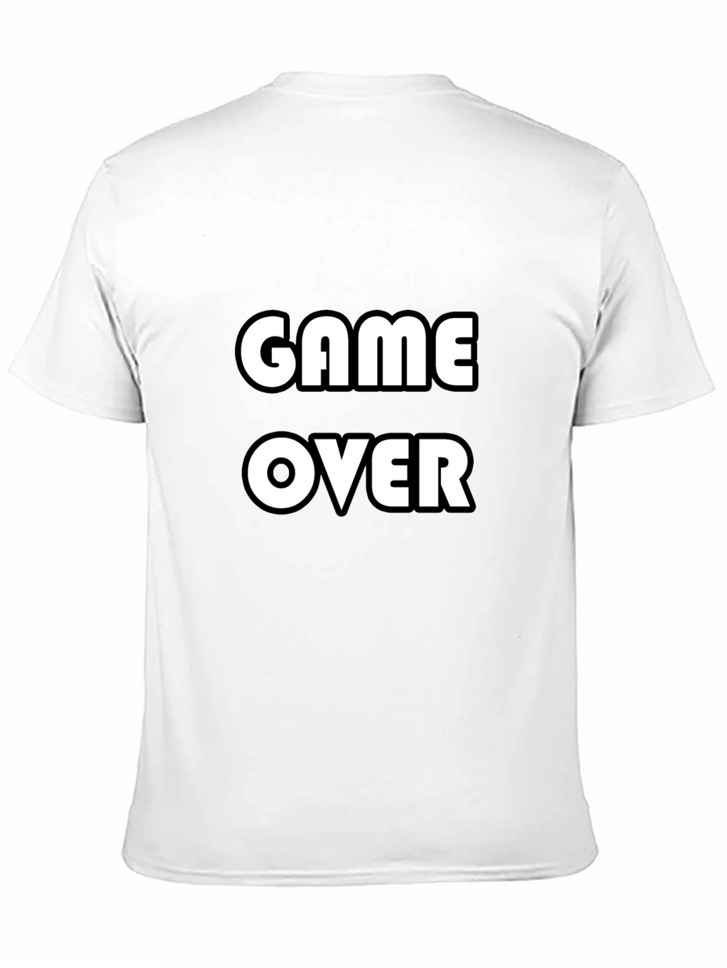 Game Over T-Shirt - Black Graphic Tee