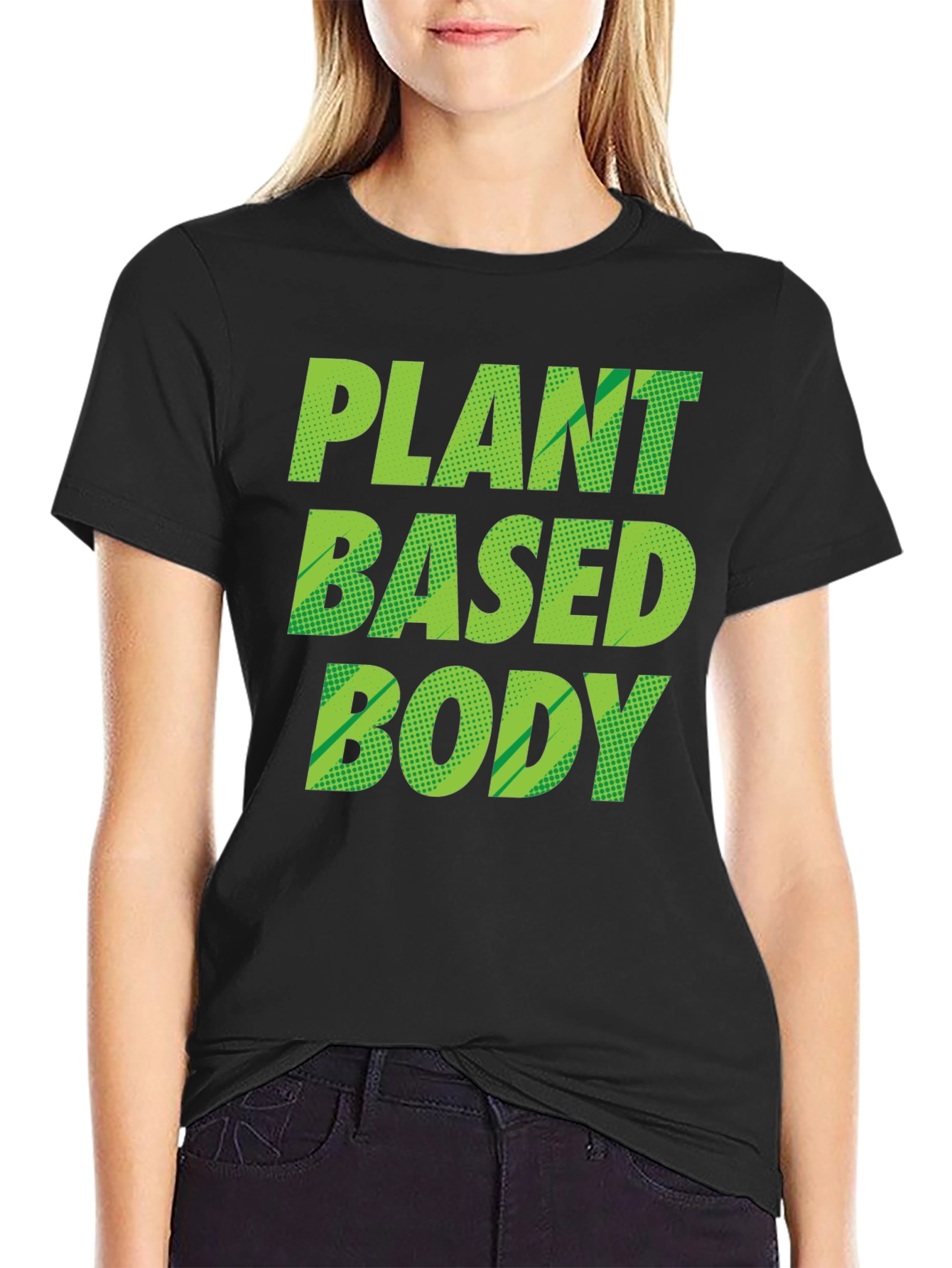 Plant Based Body Black T-Shirt