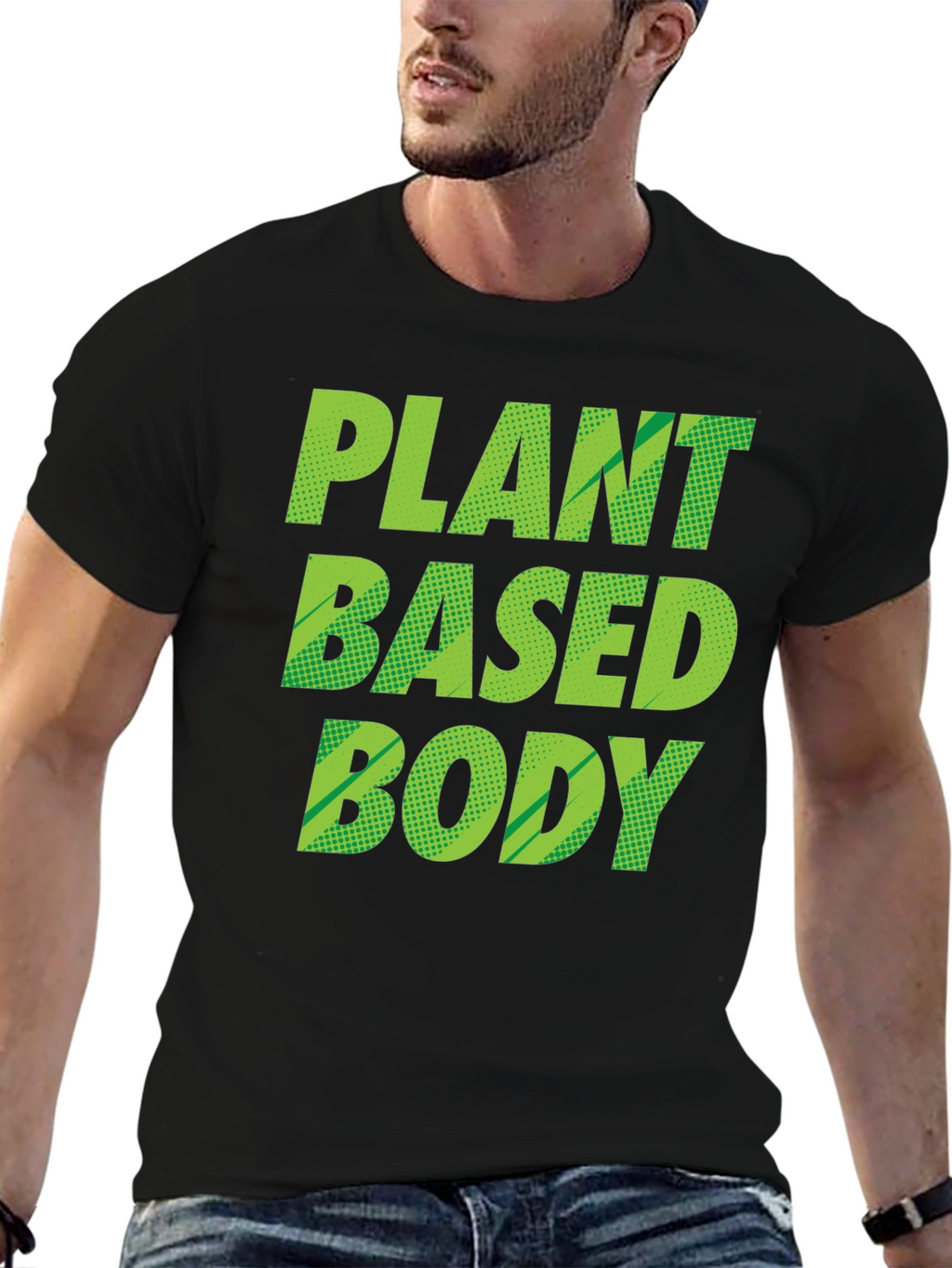 Plant Based Body Black T-Shirt