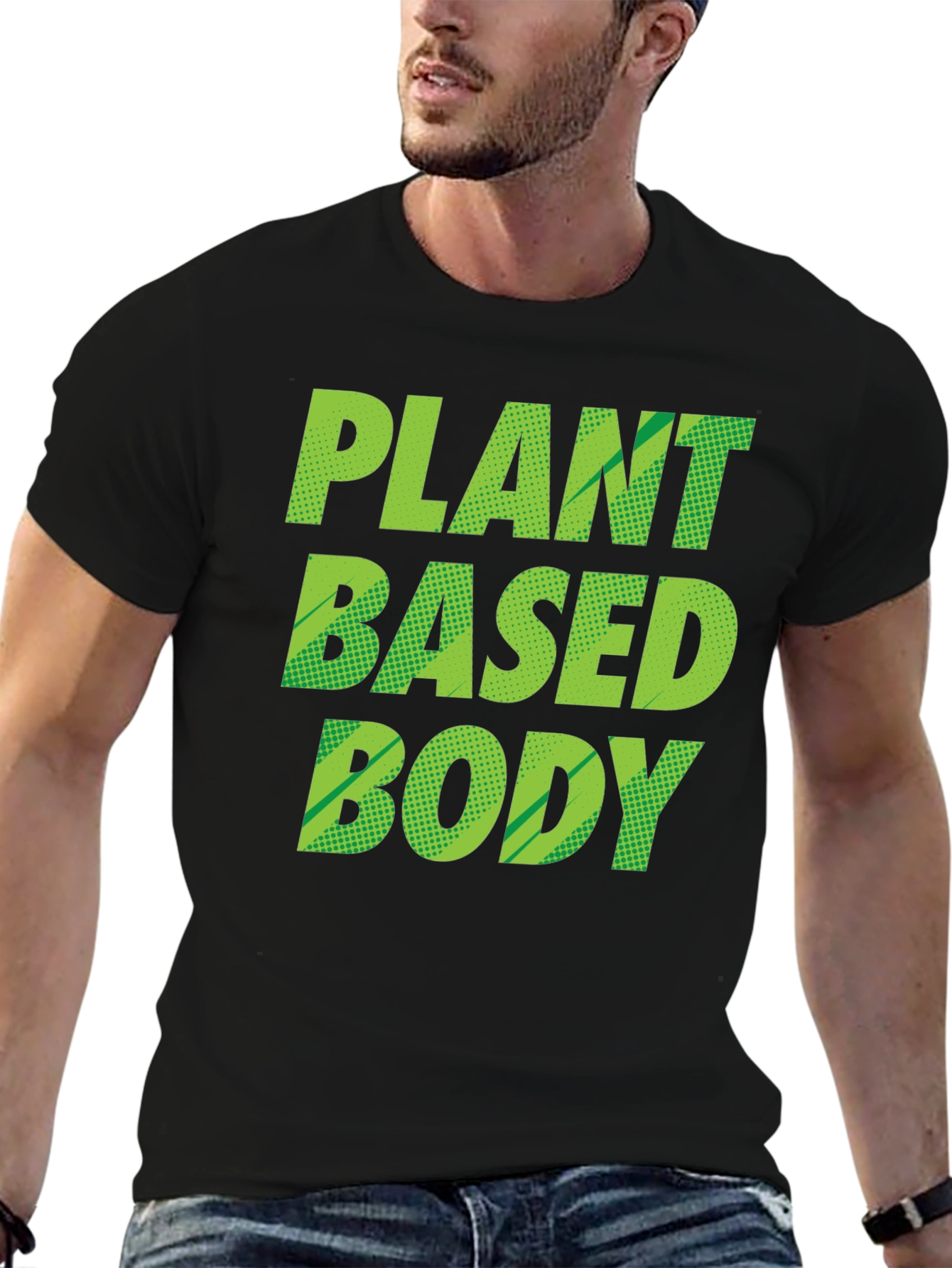 Plant Based Body Black T-Shirt