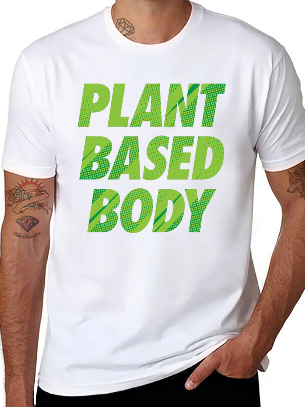 Plant Based Body Black T-Shirt