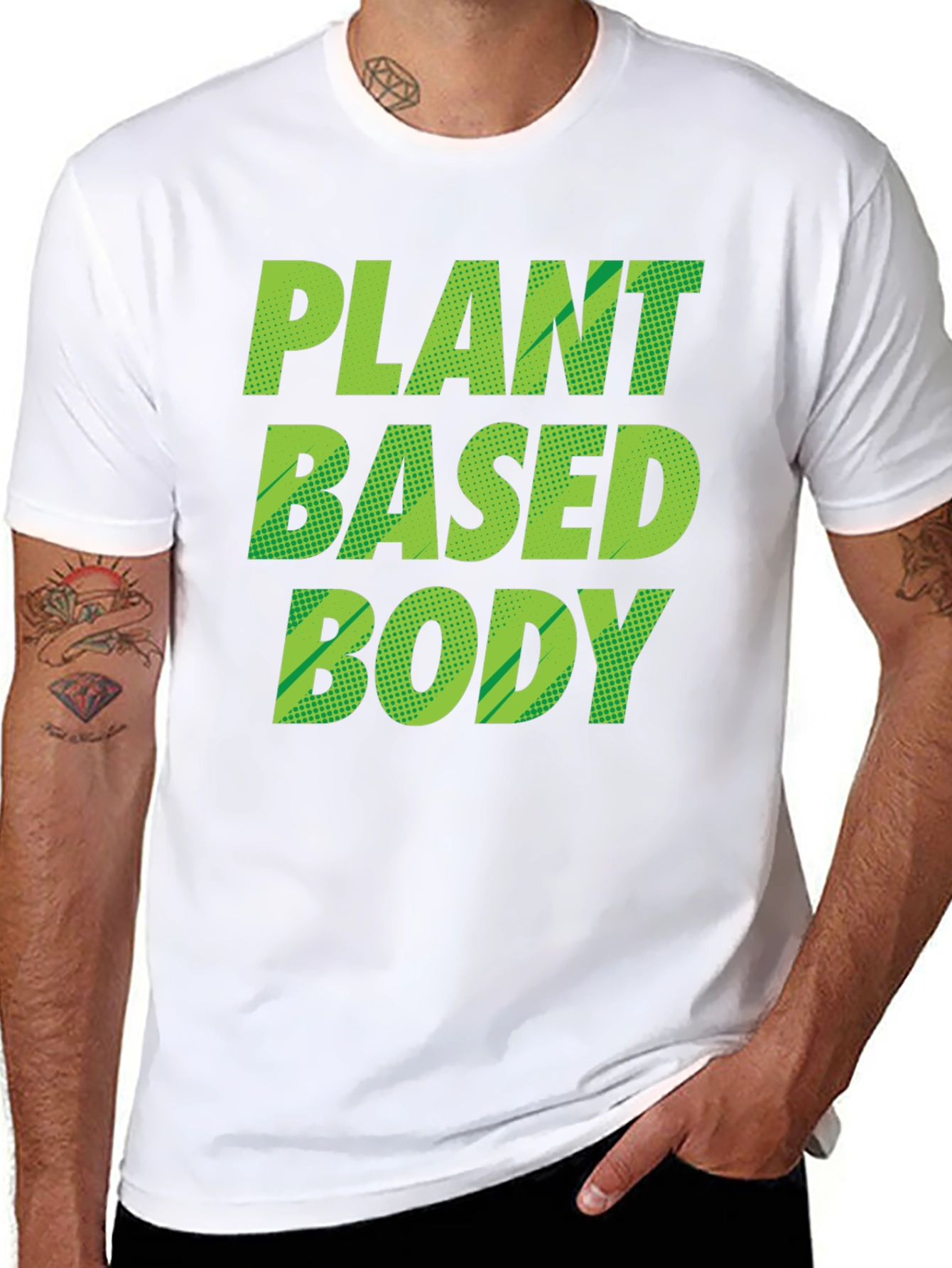 Plant Based Body Black T-Shirt