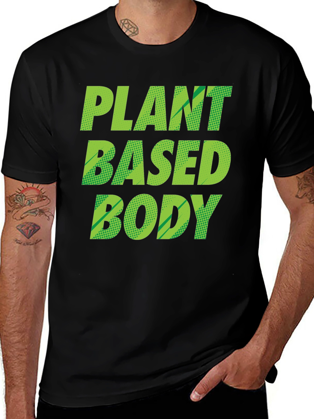 Plant Based Body Black T-Shirt