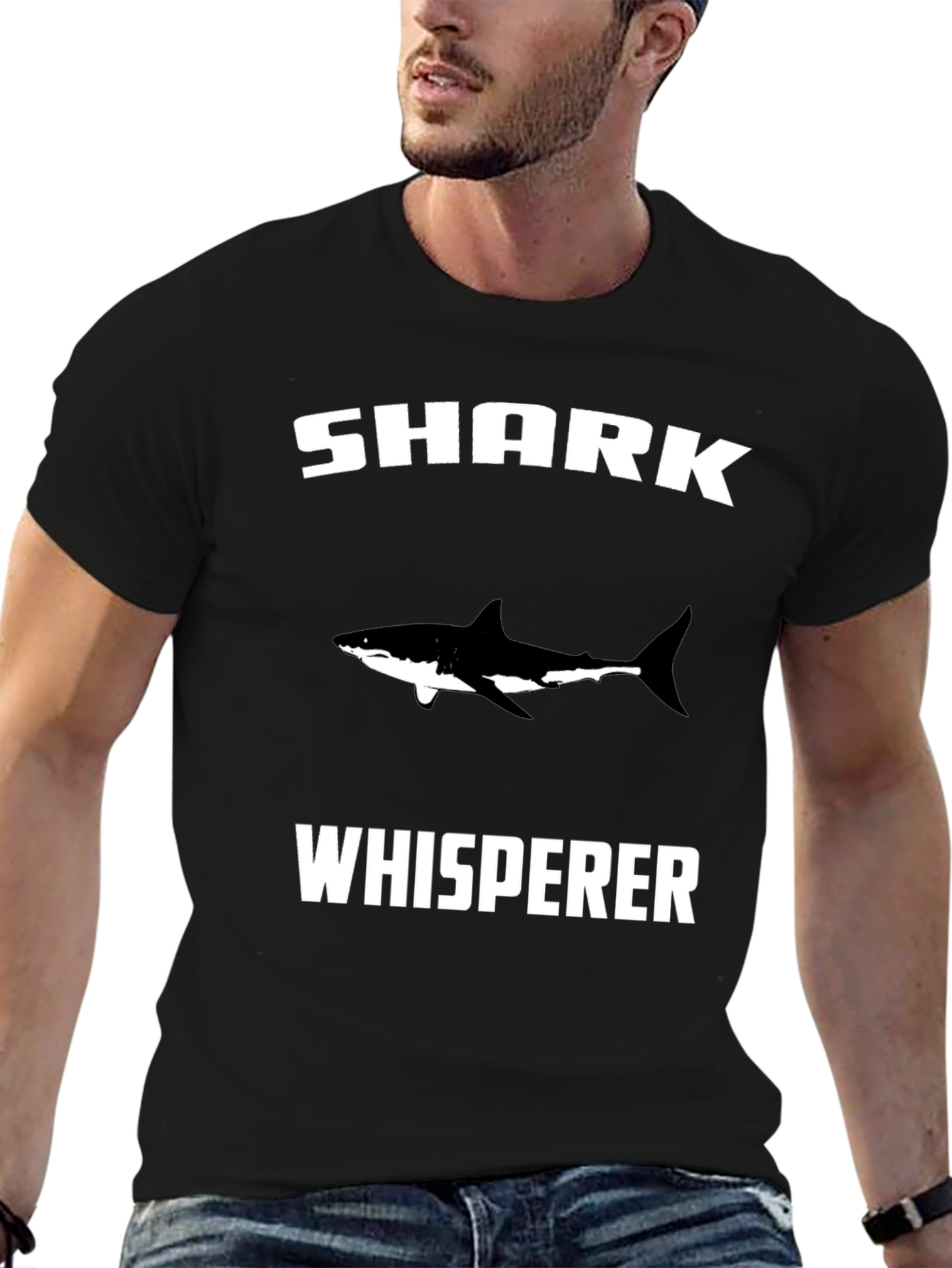 Shark Whisperer Graphic T-Shirt